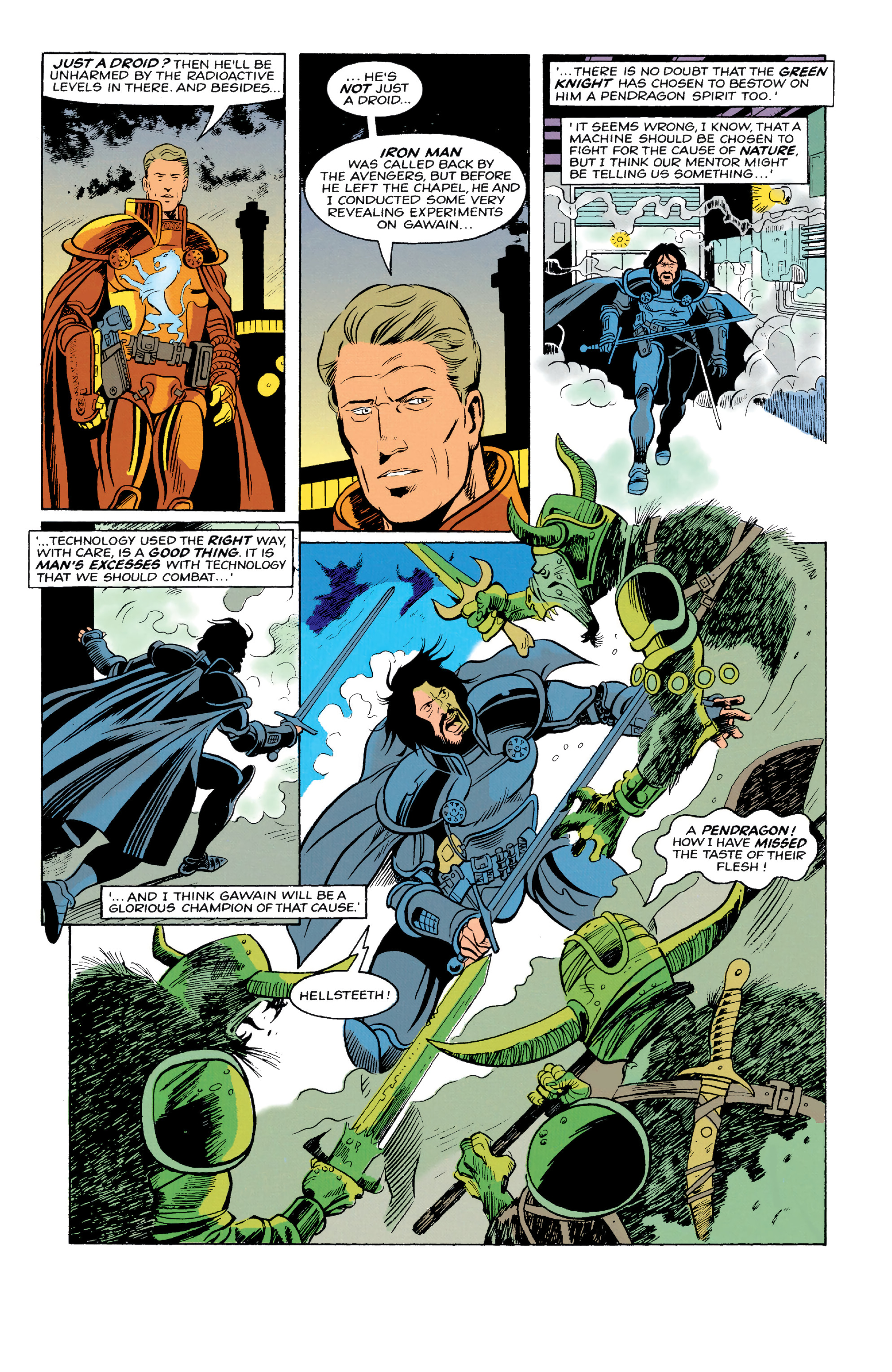 Read online Knights of Pendragon Omnibus comic -  Issue # TPB (Part 6) - 11