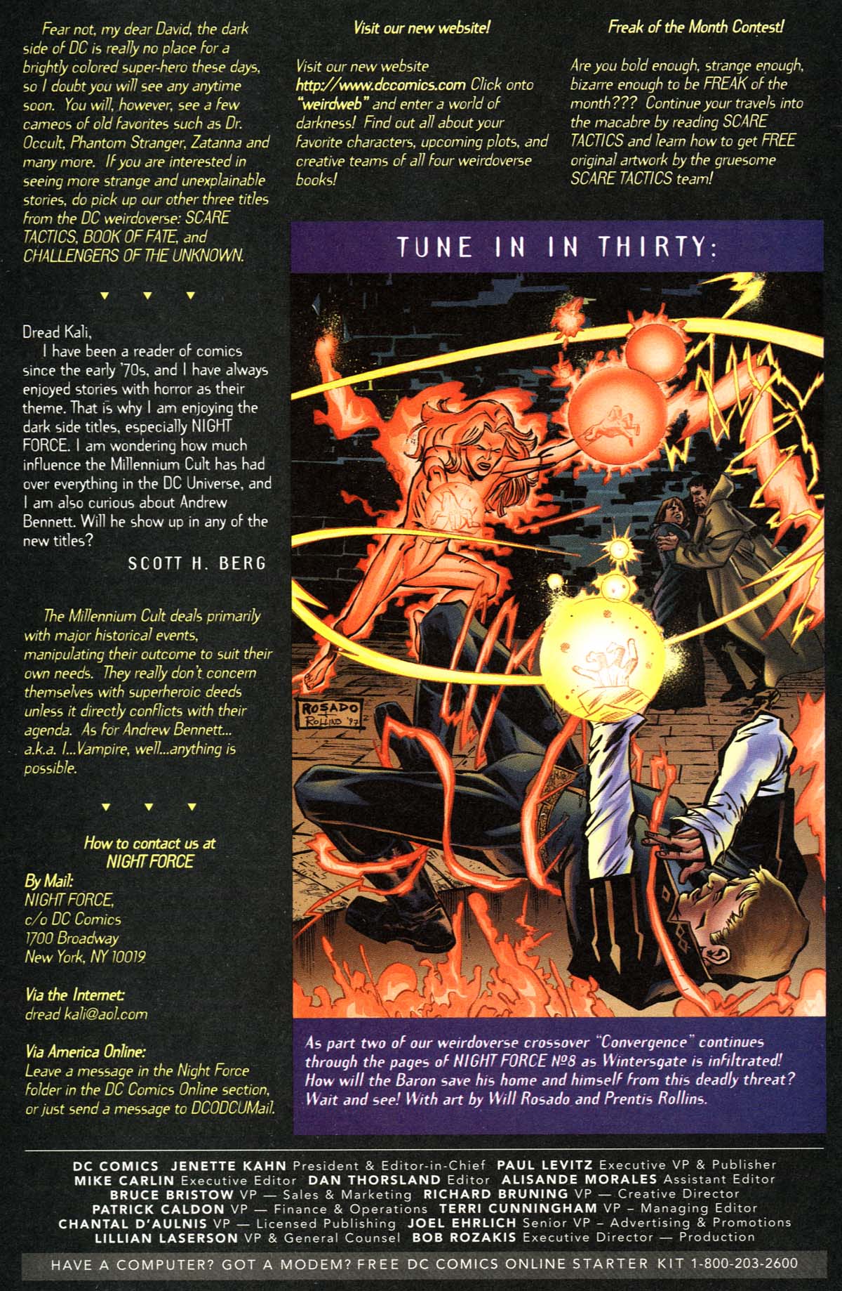 Read online Night Force comic -  Issue #7 - 26