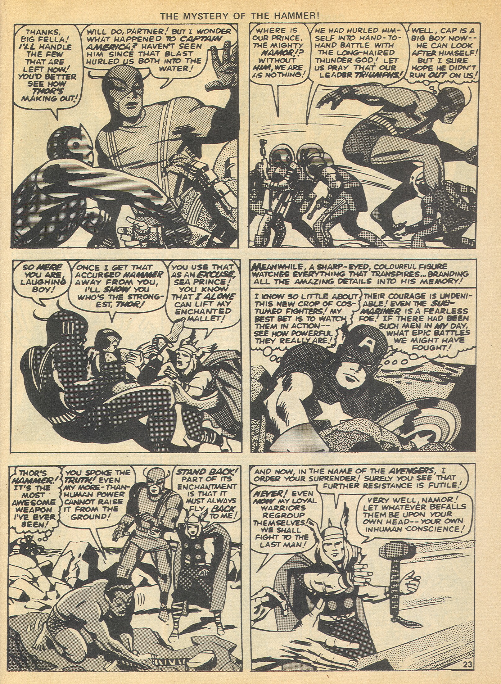 Read online The Avengers (1973) comic -  Issue #1 - 23