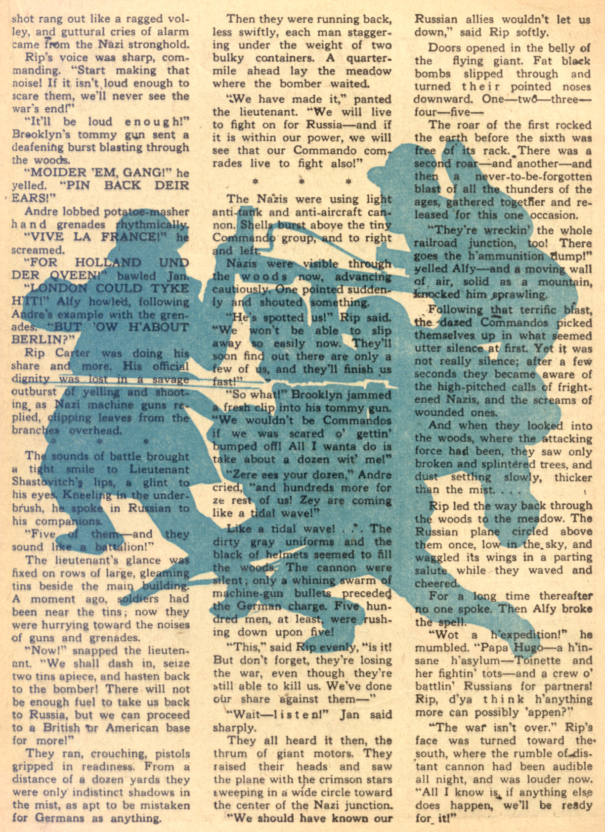 Read online Boy Commandos comic -  Issue #4 - 38