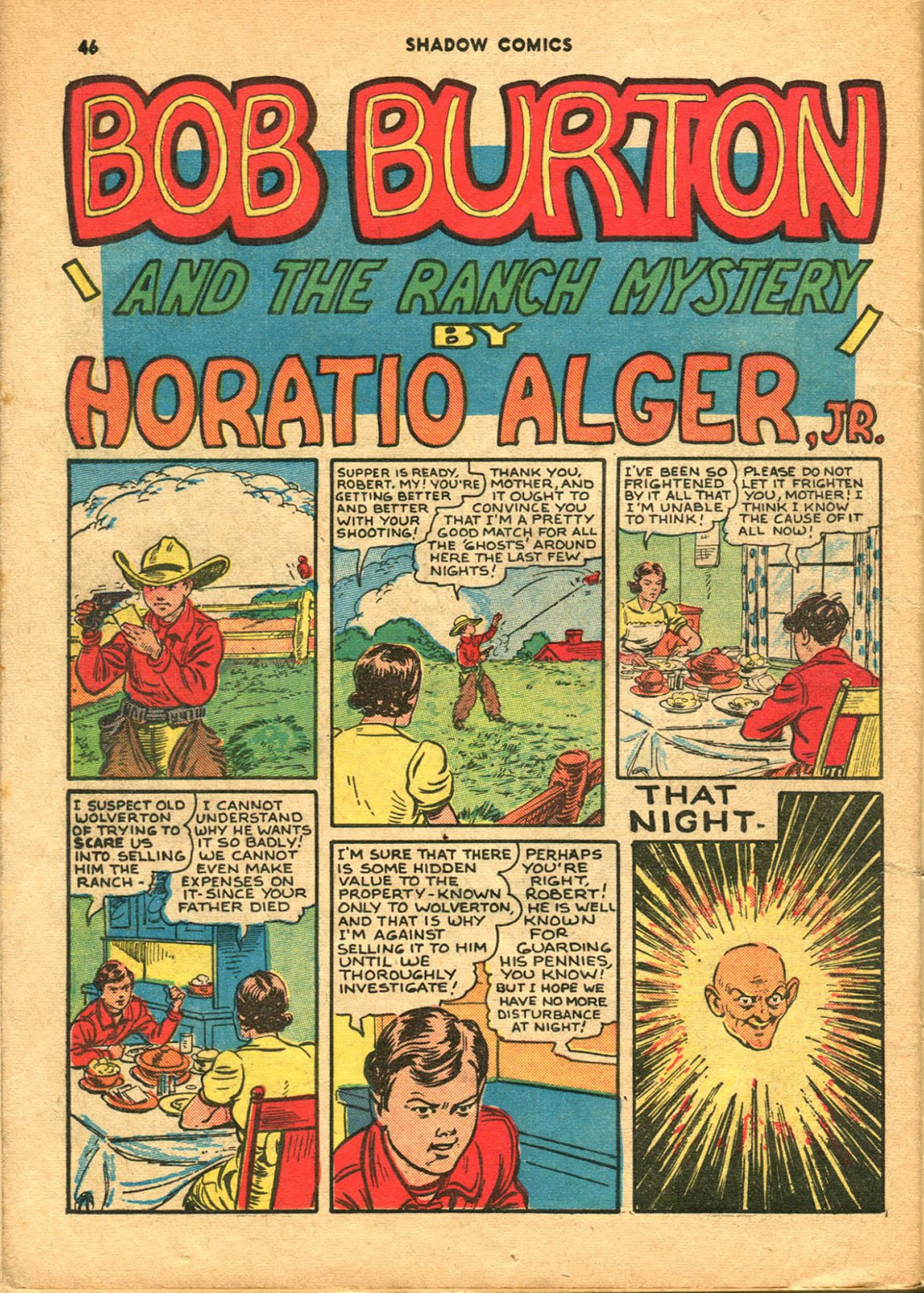 Read online Shadow Comics comic -  Issue #1 - 39
