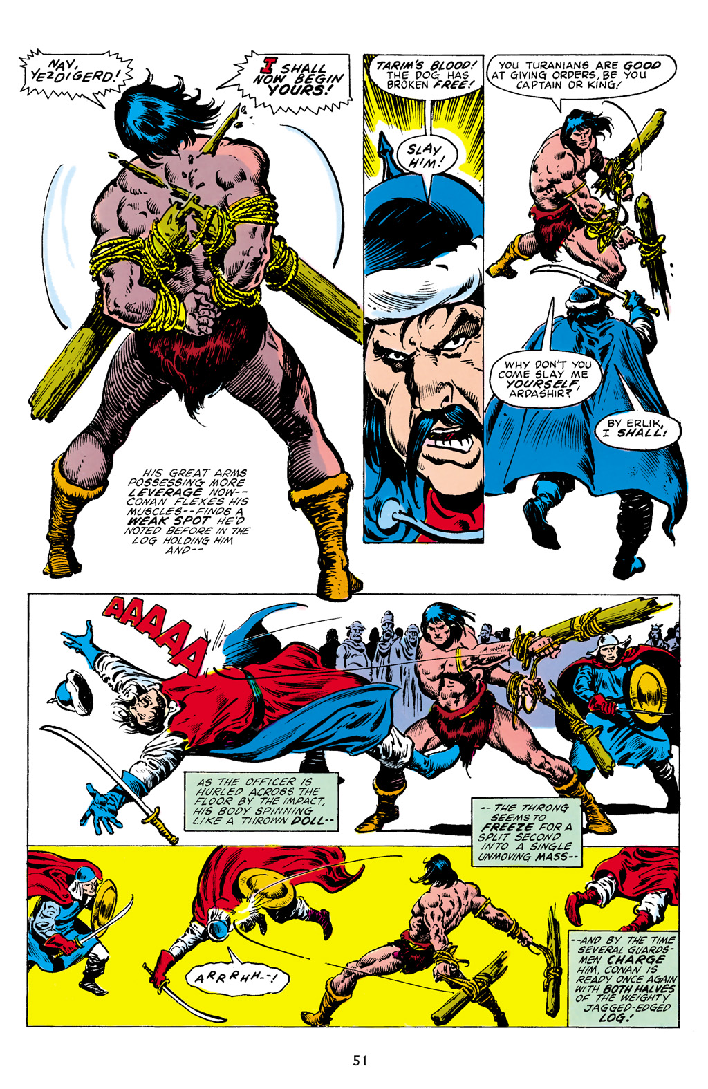 Read online The Chronicles of King Conan comic -  Issue # TPB 2 (Part 1) - 49