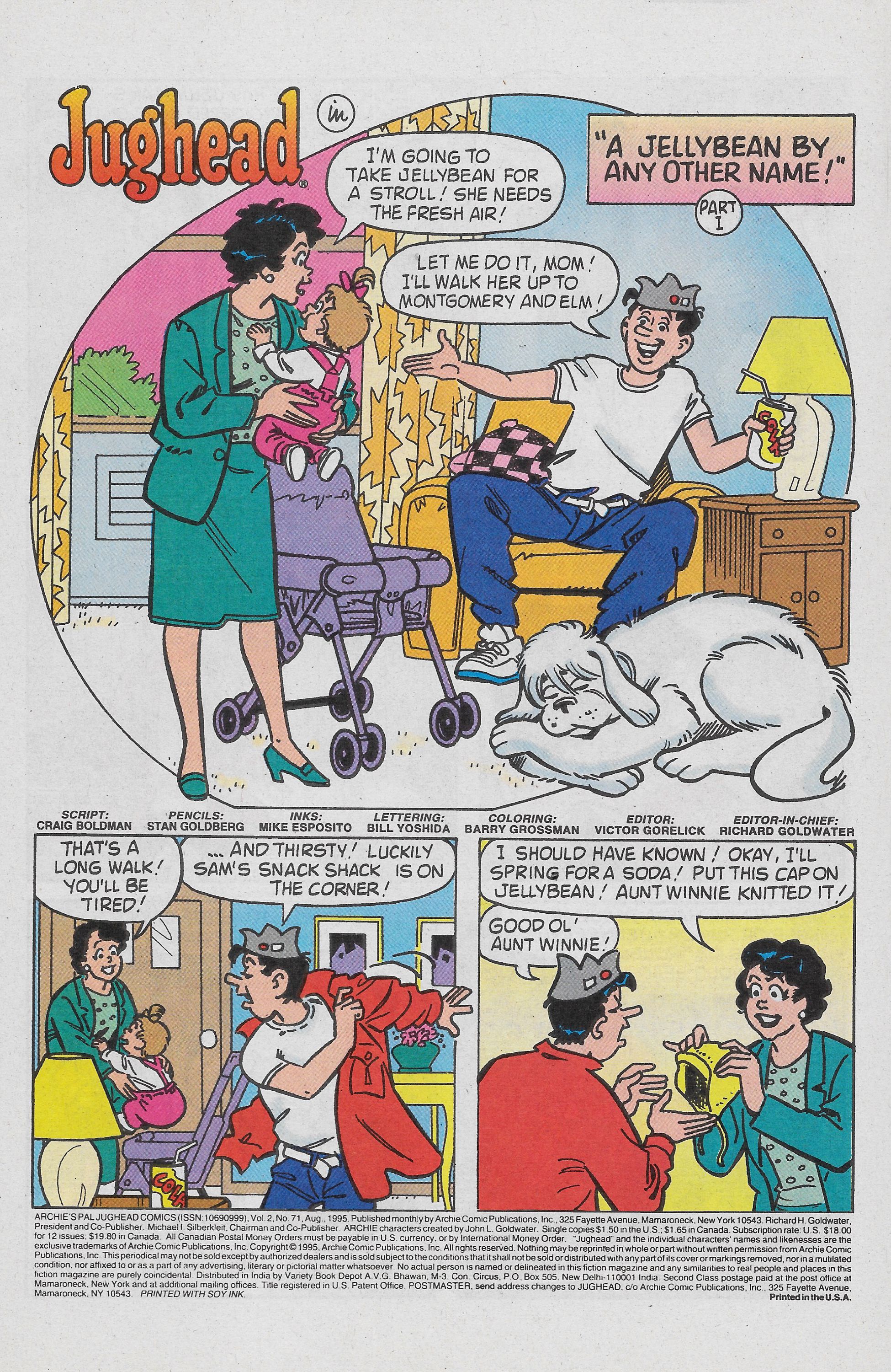 Read online Archie's Pal Jughead Comics comic -  Issue #71 - 3