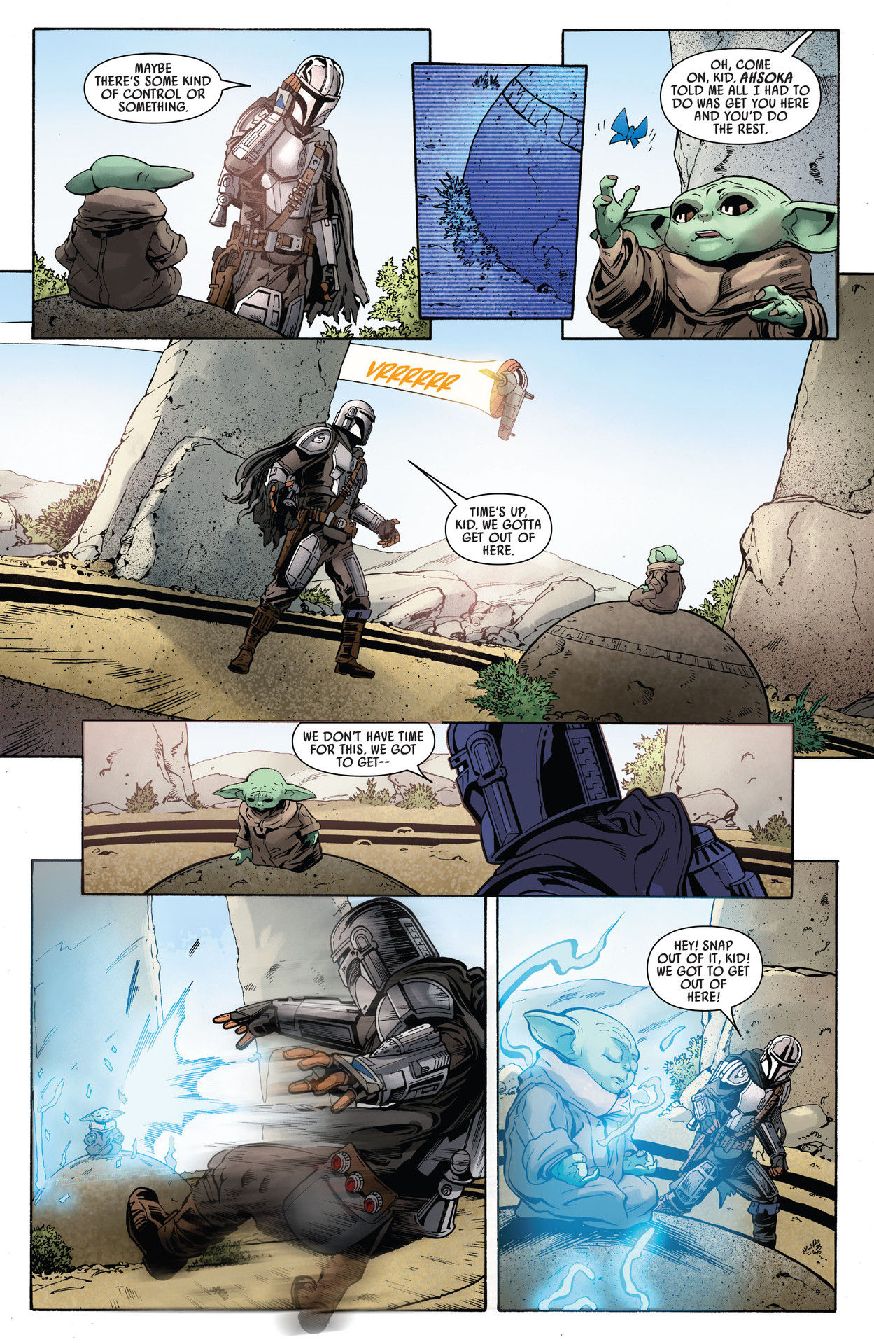 Read online Star Wars: The Mandalorian Season 2 comic -  Issue #6 - 6