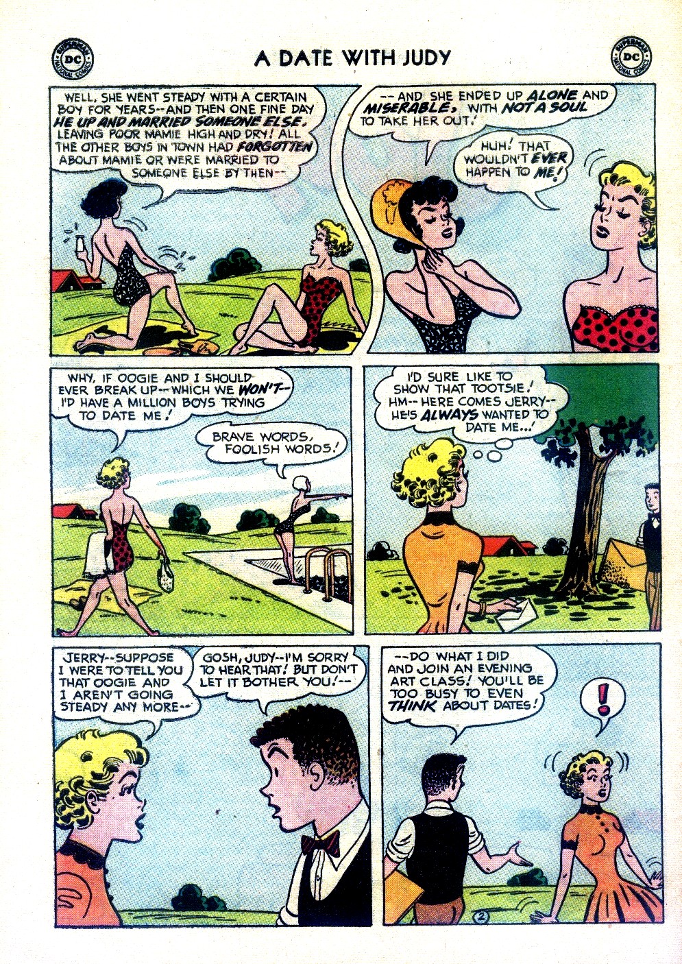 Read online A Date with Judy comic -  Issue #59 - 28
