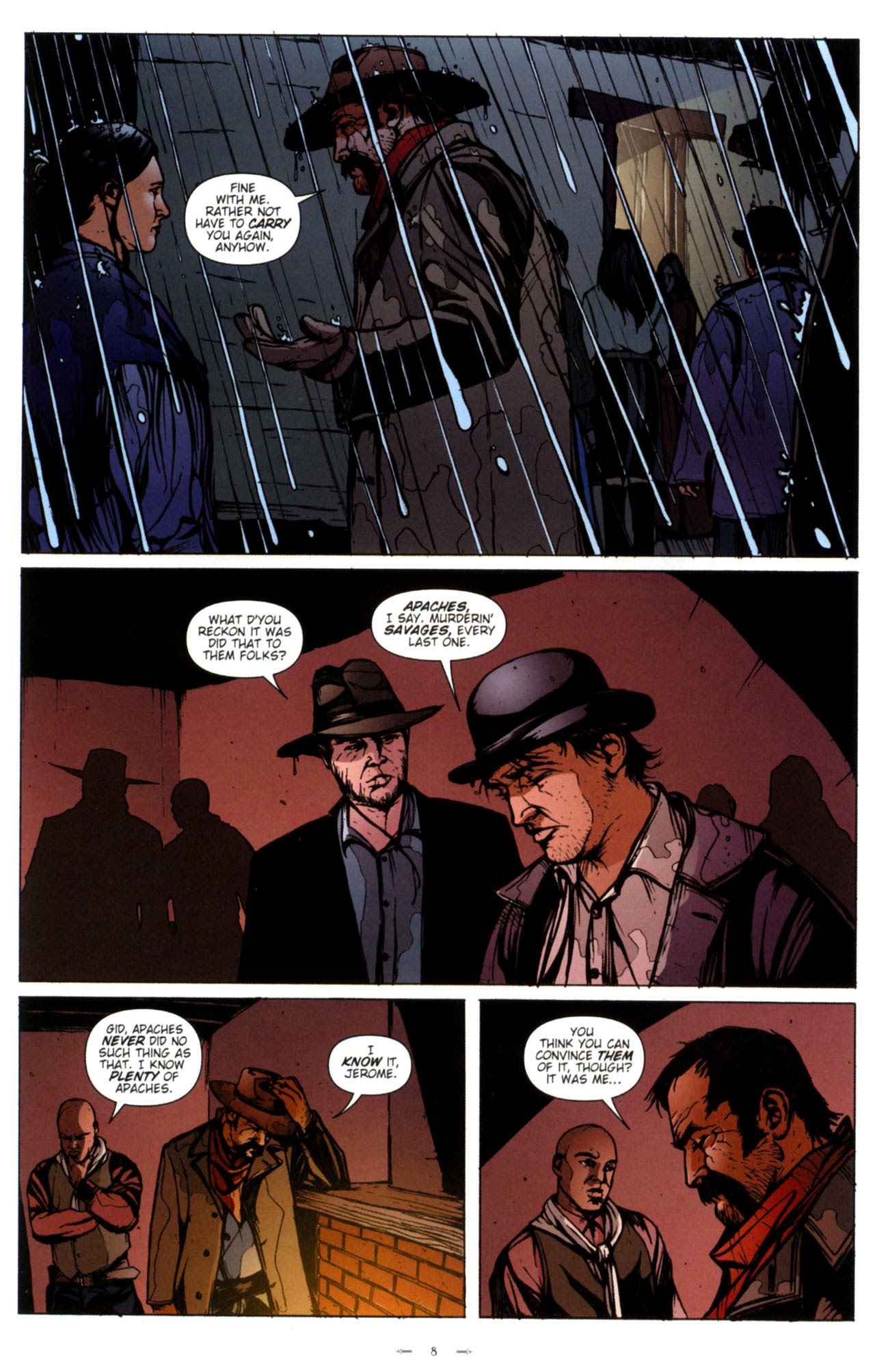 Read online Desperadoes: Banners of Gold comic -  Issue #3 - 10