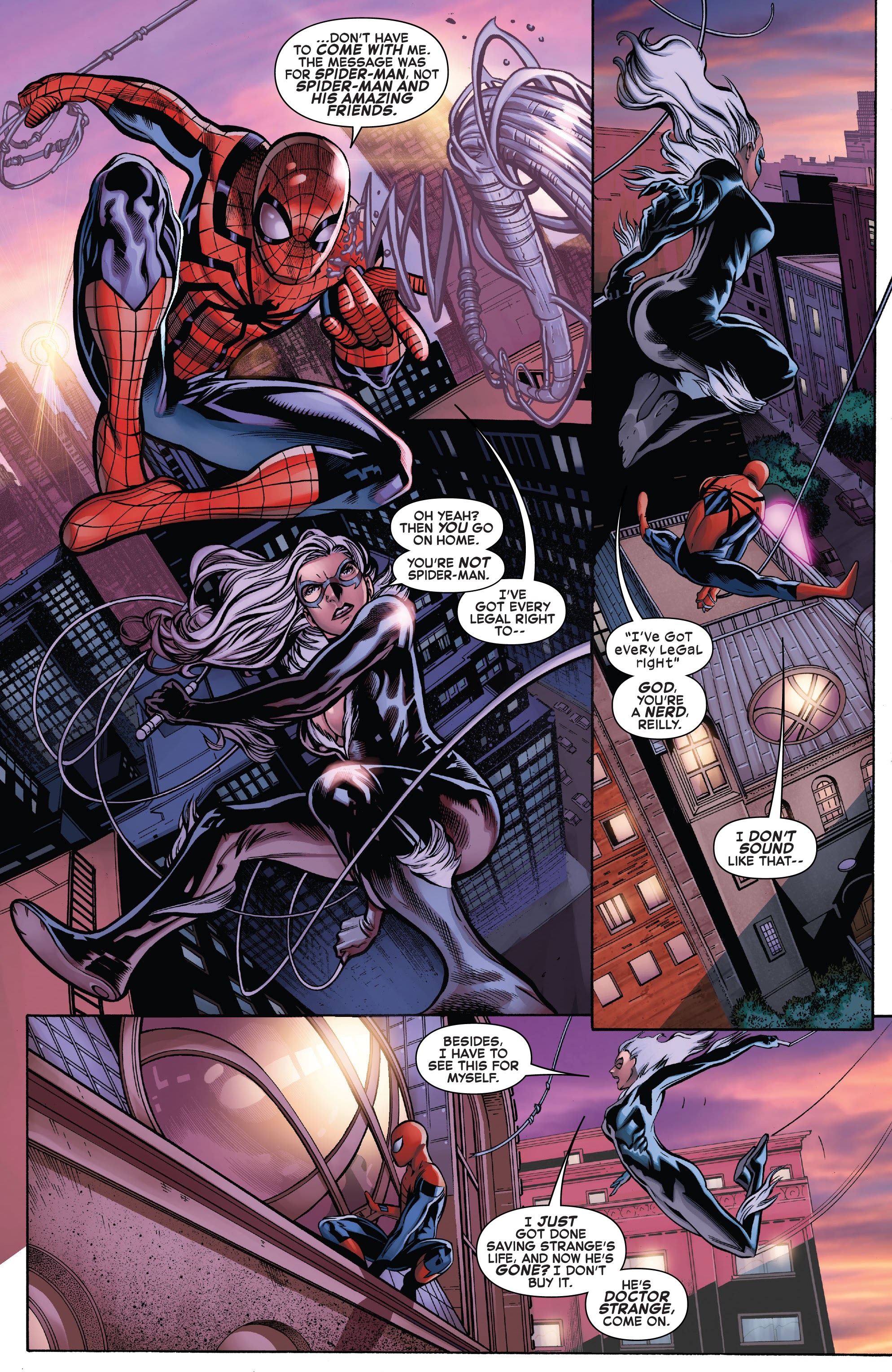 Read online Death of Doctor Strange: One-Shots comic -  Issue # Spider-Man - 7