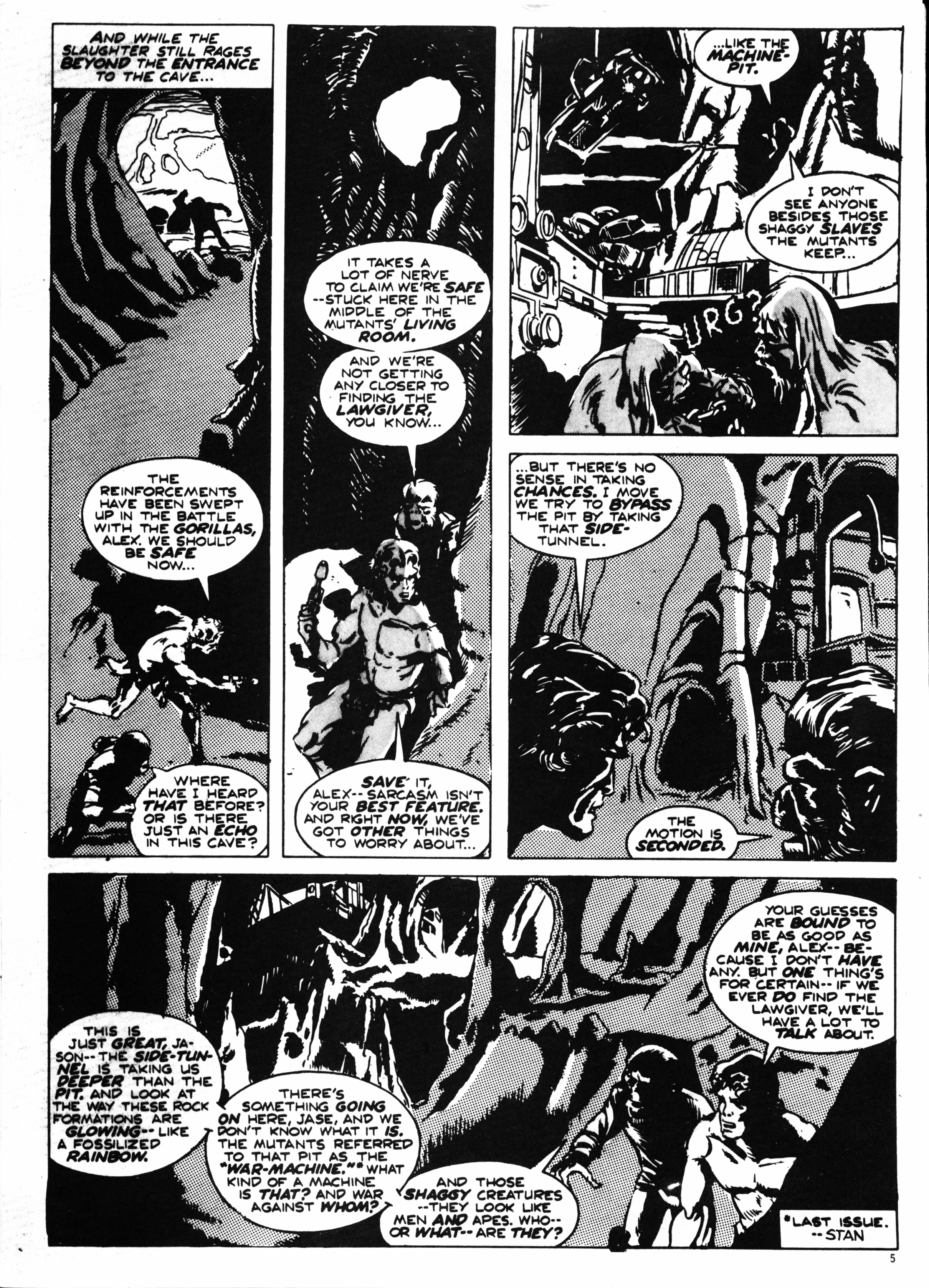 Read online Planet of the Apes (1974) comic -  Issue #16 - 5