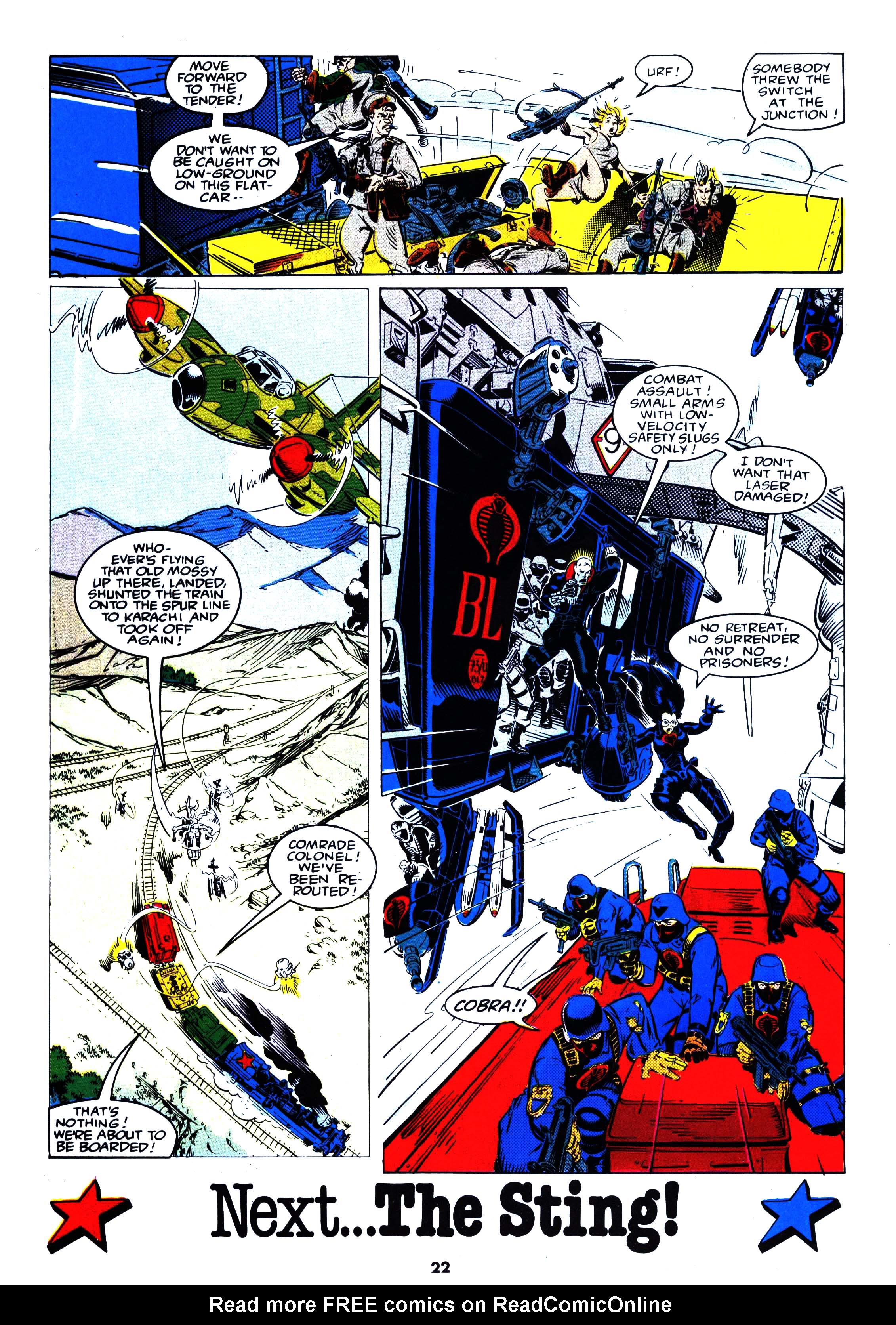 Read online Action Force comic -  Issue #34 - 22