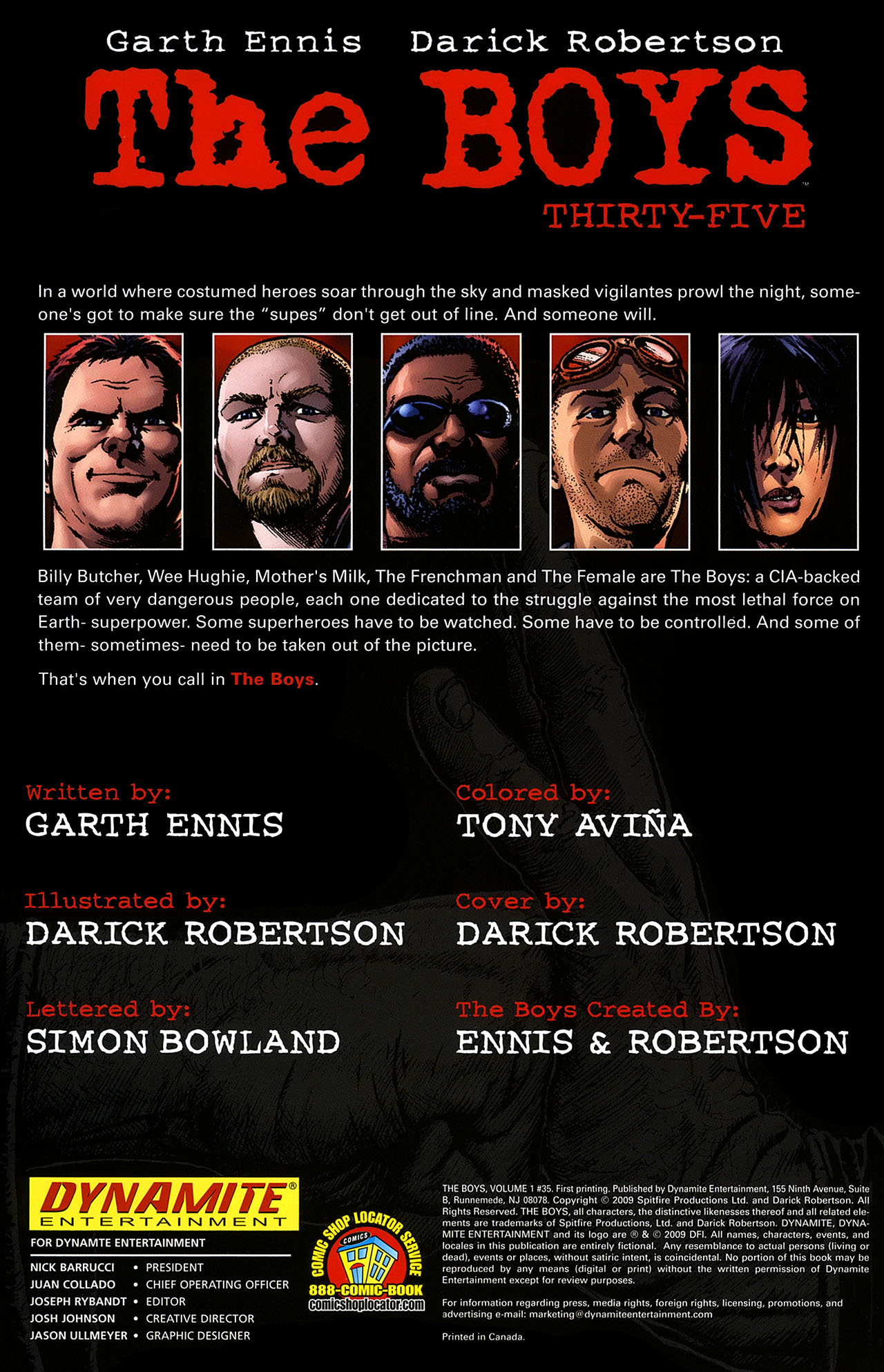 Read online The Boys comic -  Issue #35 - 3