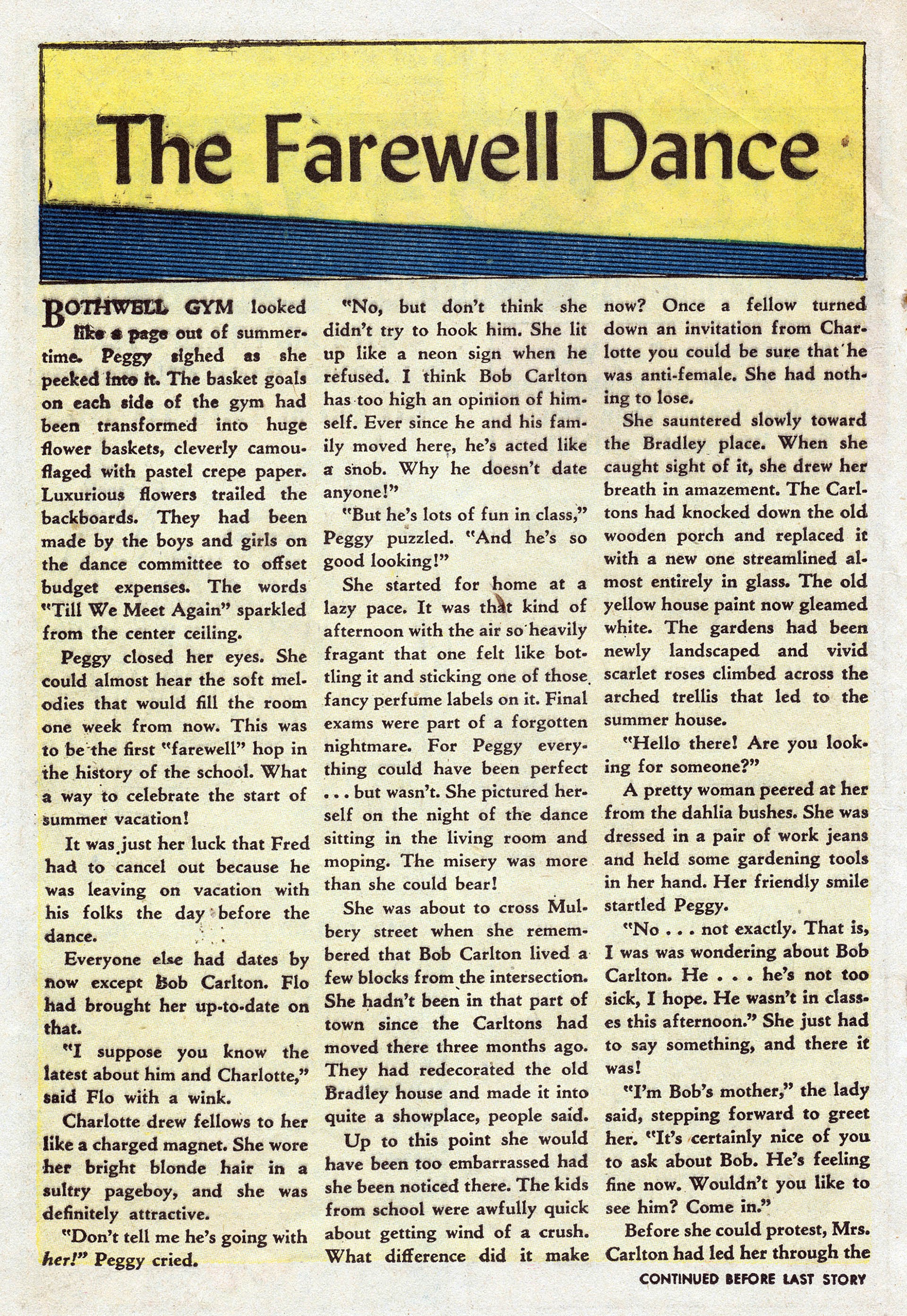 Read online Showgirls (1957) comic -  Issue #4 - 16