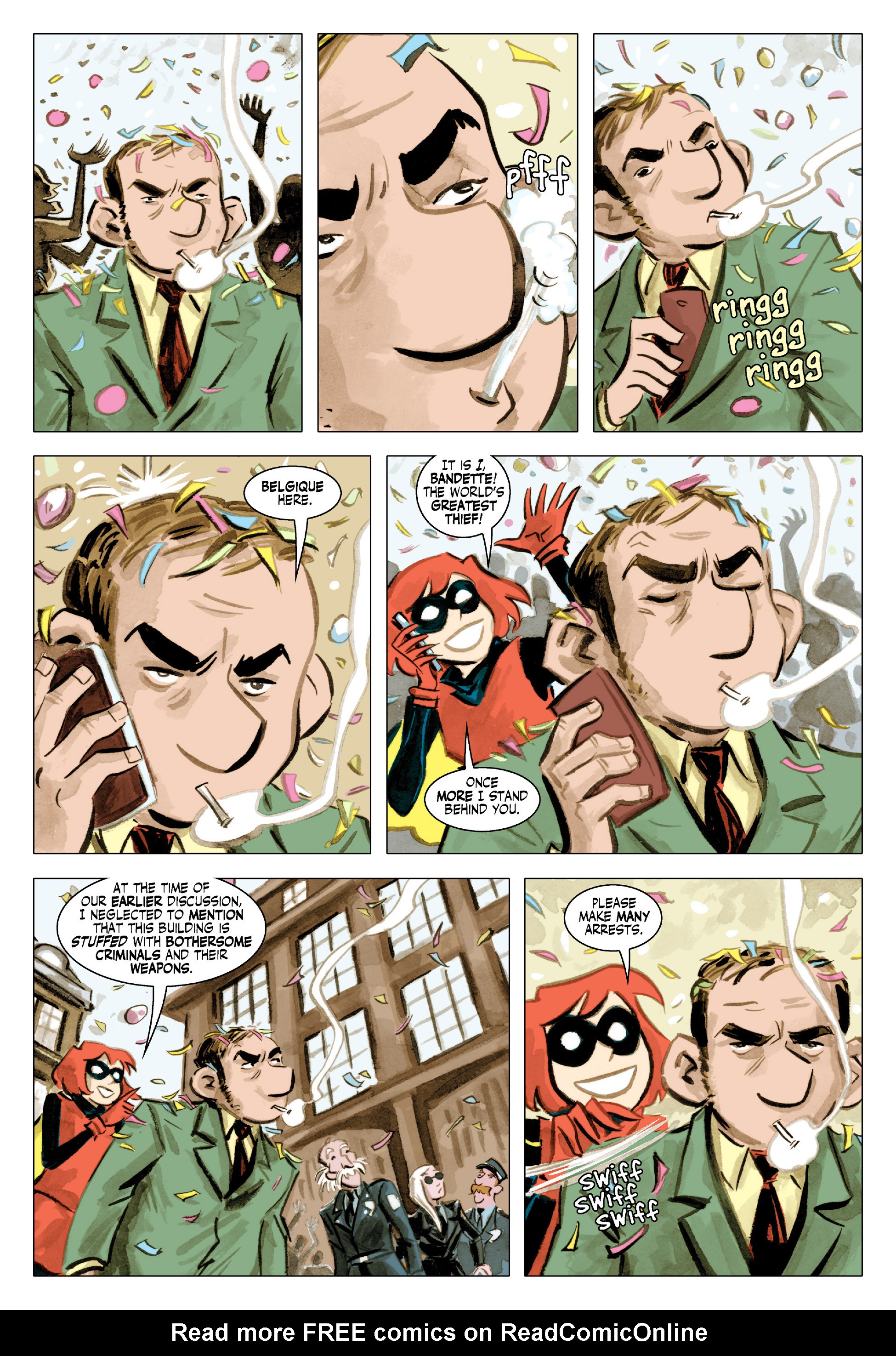Read online Bandette (2012) comic -  Issue #13 - 21