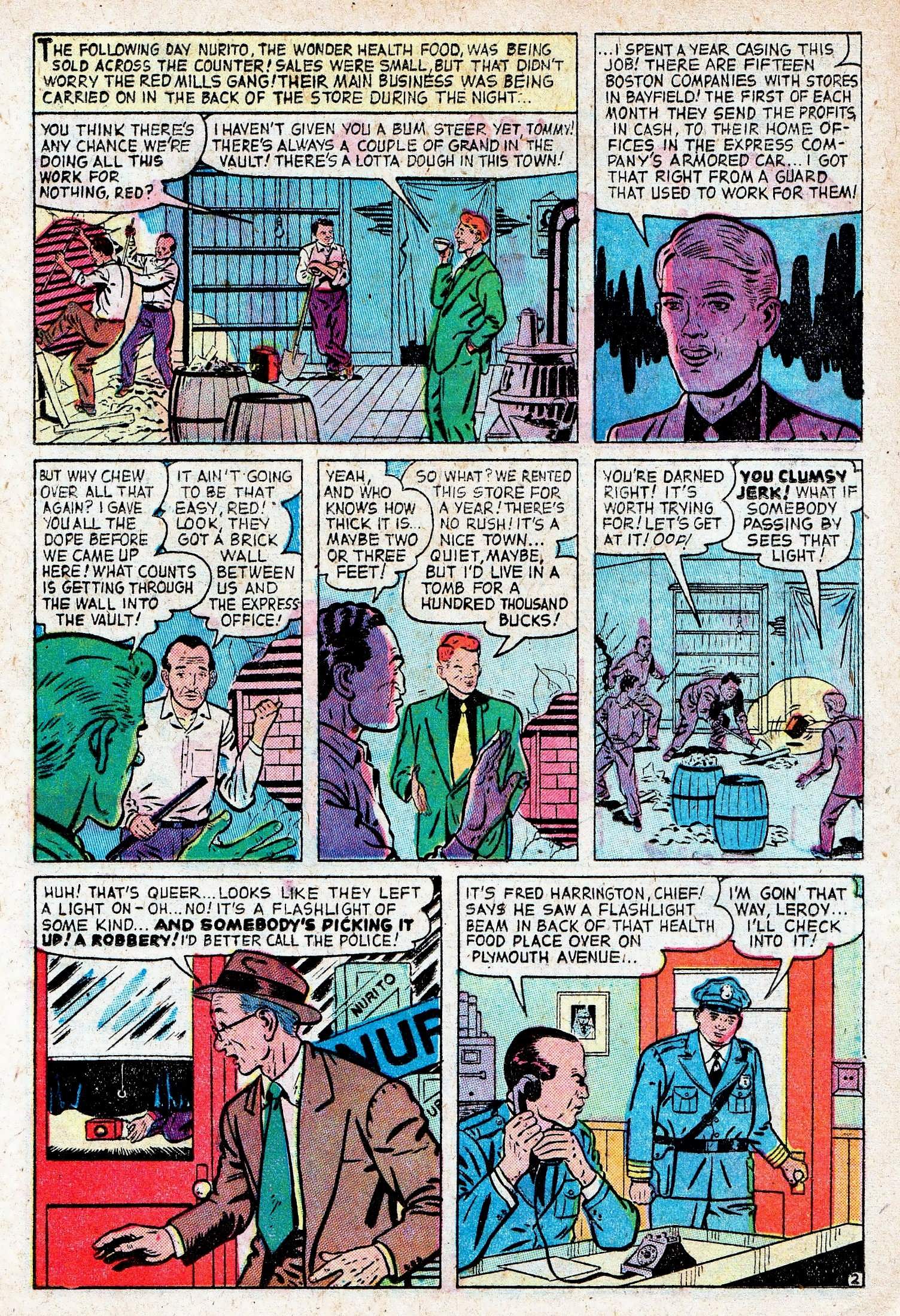 Read online Crime Cases Comics (1951) comic -  Issue #9 - 13