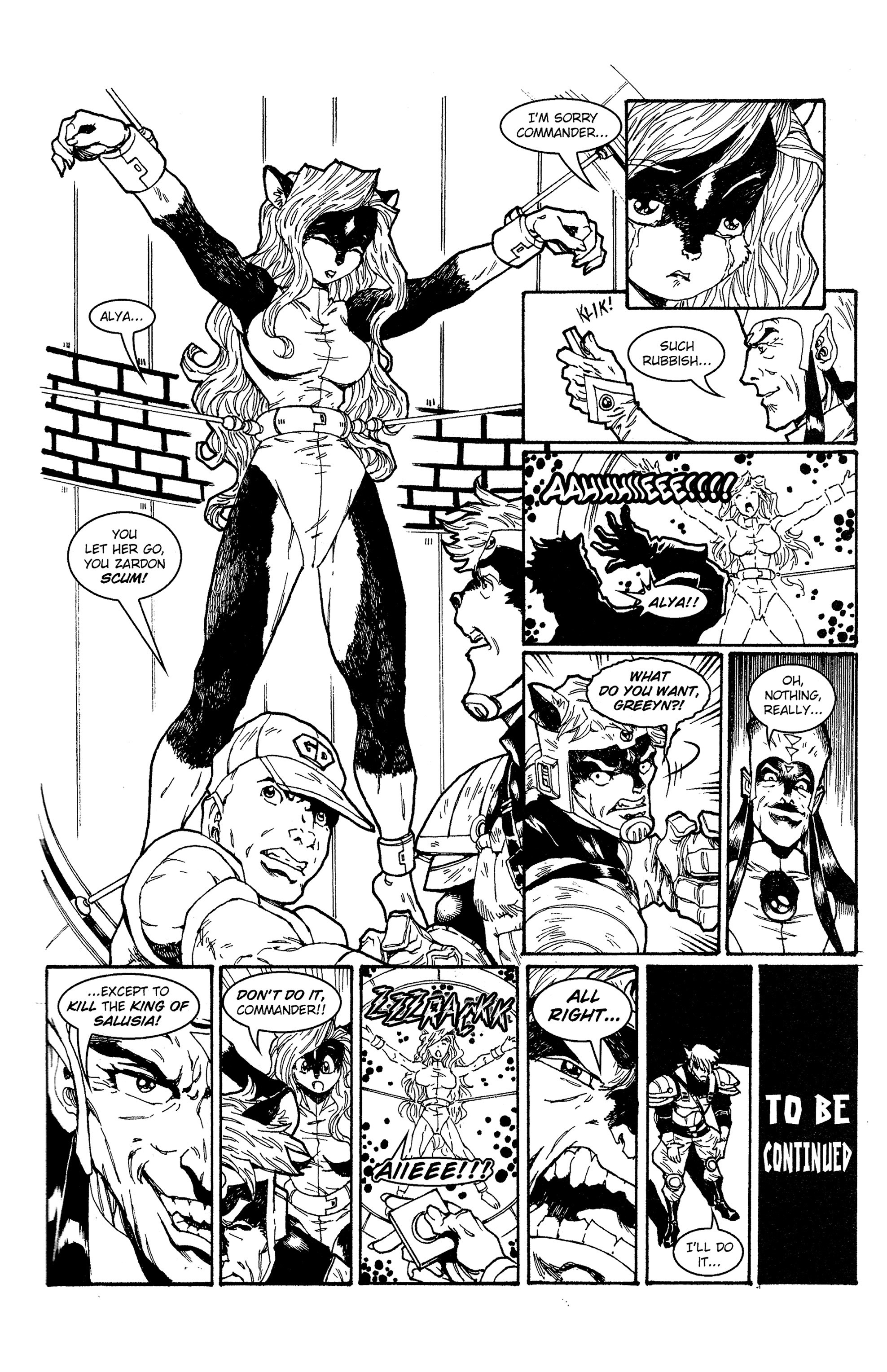 Read online Ninjas vs. Aliens comic -  Issue #1 - 5