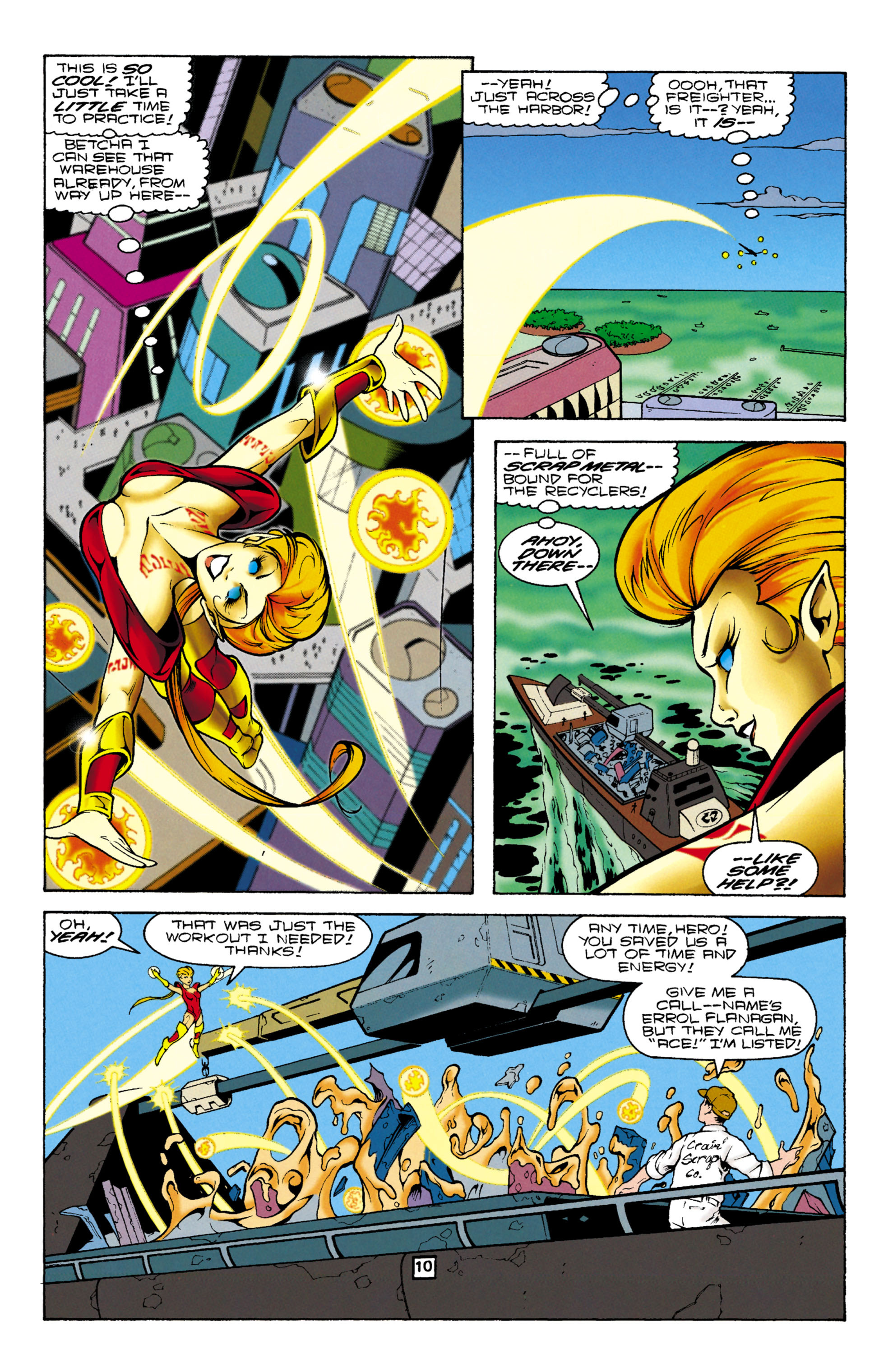 Read online Legionnaires comic -  Issue #53 - 11