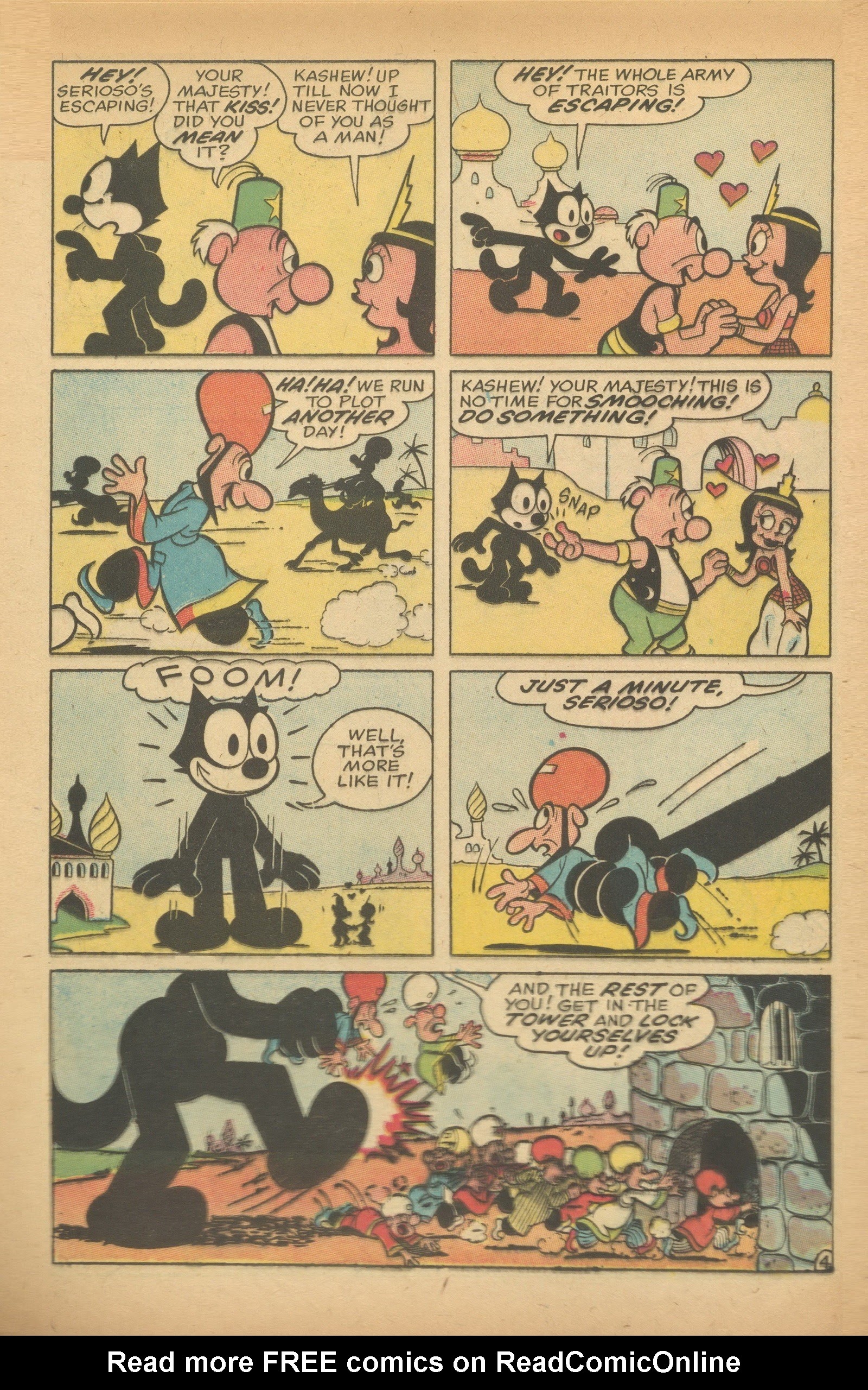 Read online Felix the Cat (1955) comic -  Issue #87 - 24