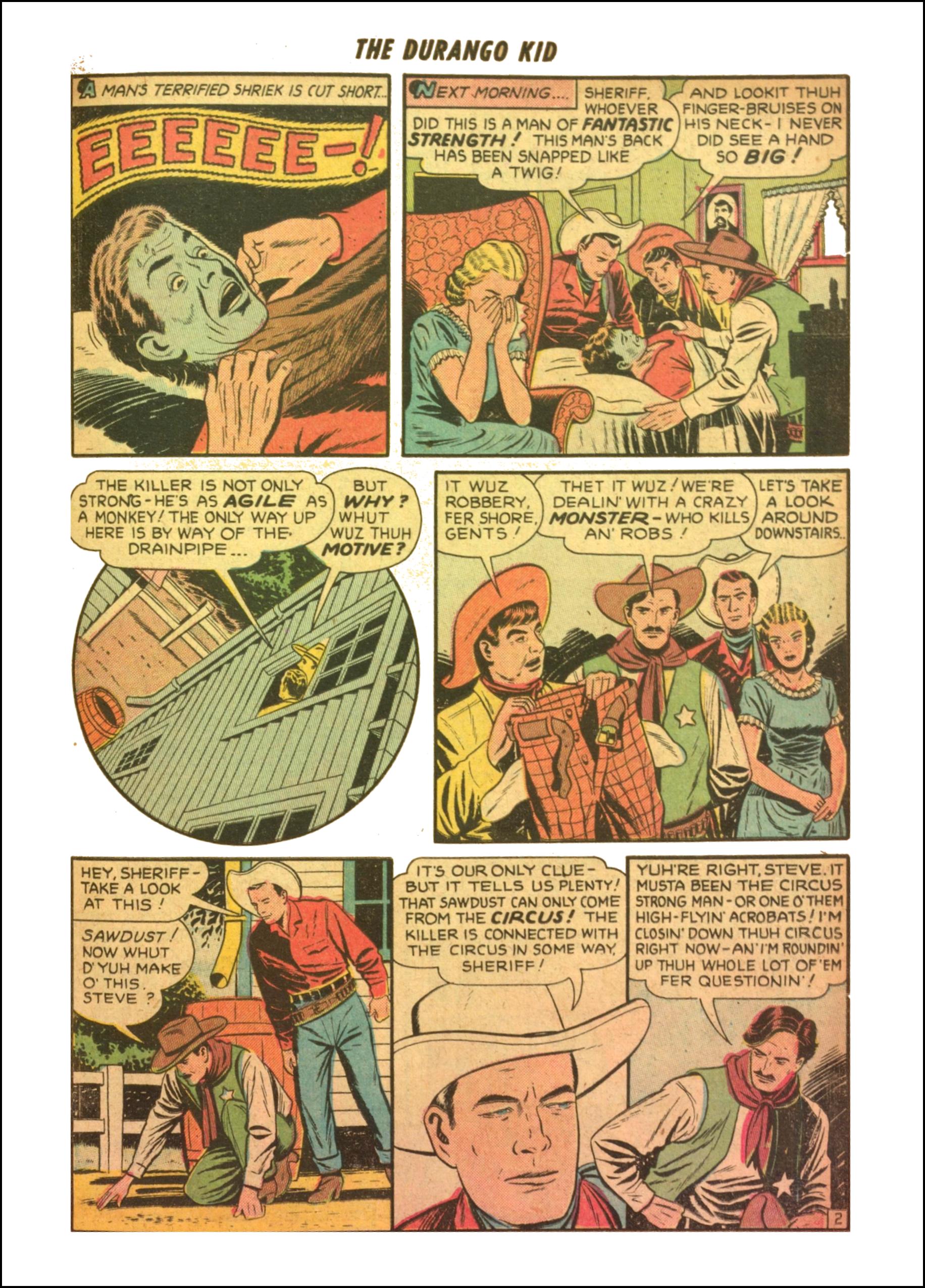 Read online Charles Starrett as The Durango Kid comic -  Issue #21 - 11