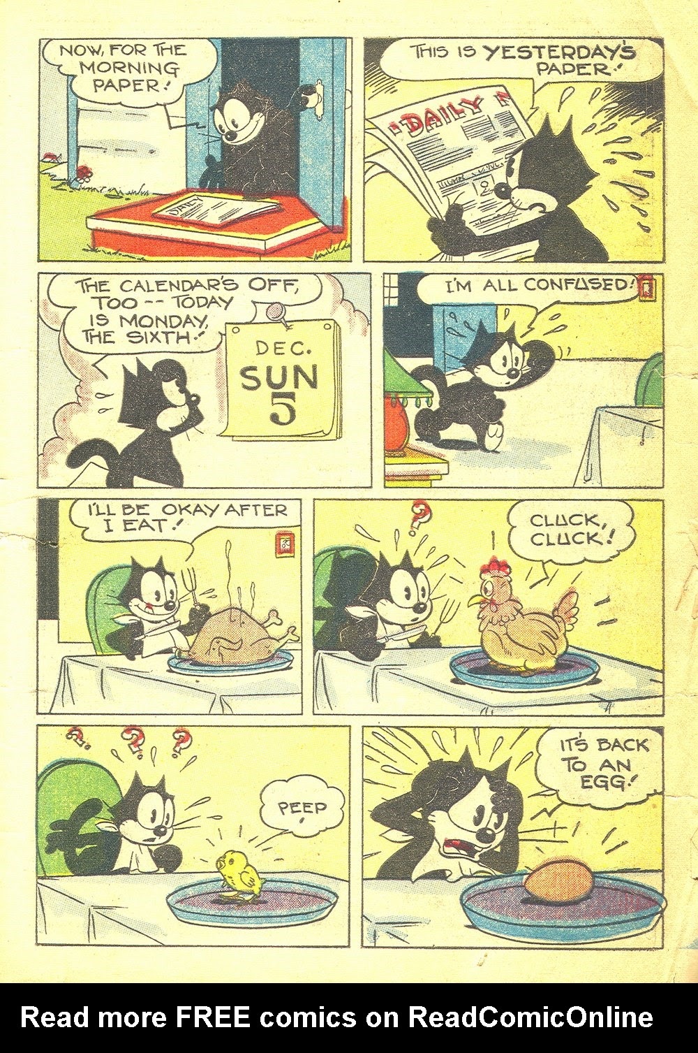Read online Felix the Cat (1948) comic -  Issue #6 - 5