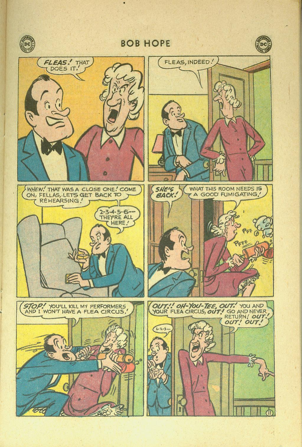 Read online The Adventures of Bob Hope comic -  Issue #67 - 13