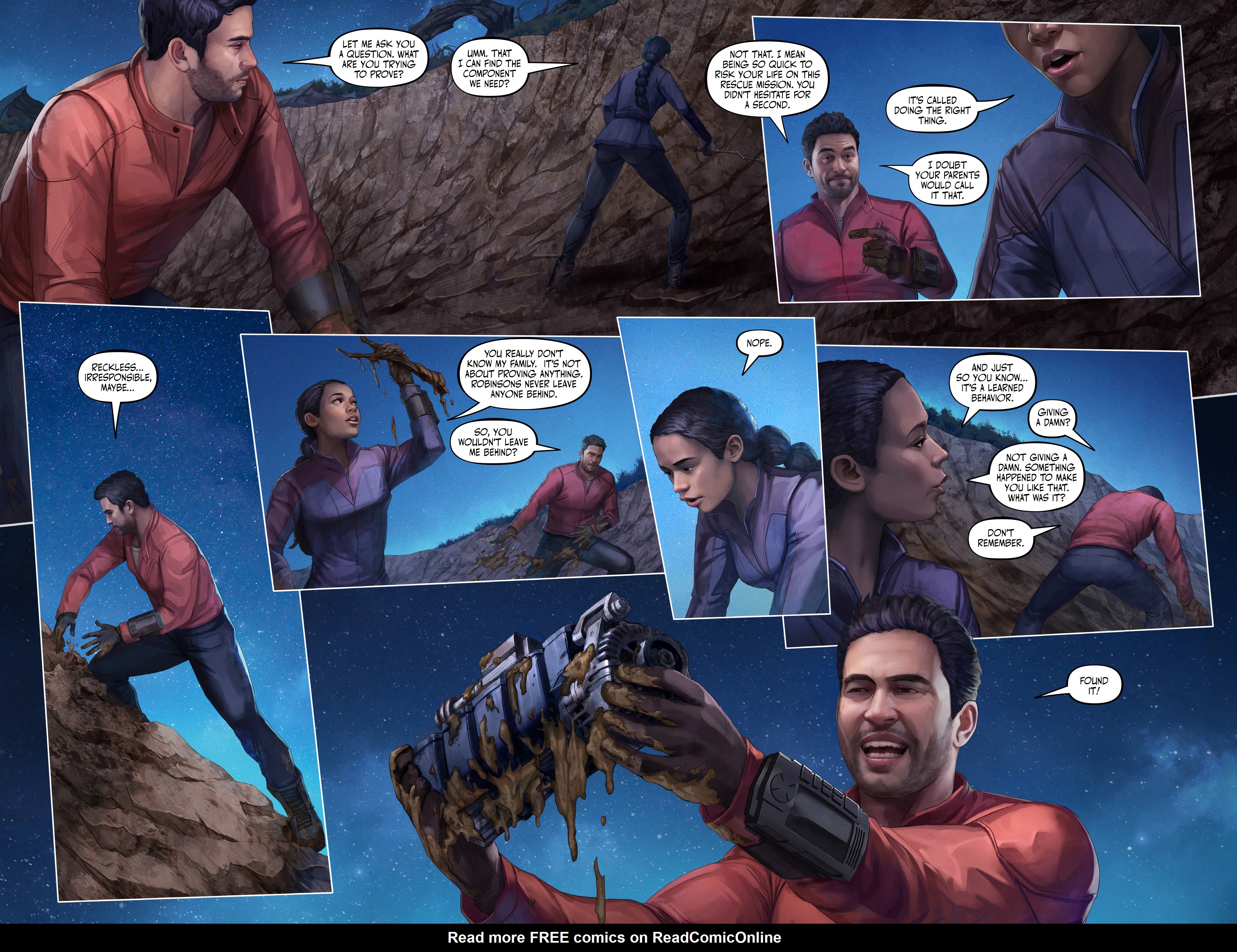 Read online Lost in Space: Countdown to Danger comic -  Issue #3 - 17