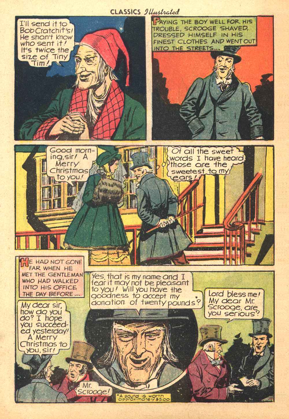 Read online Classics Illustrated comic -  Issue #53 - 42
