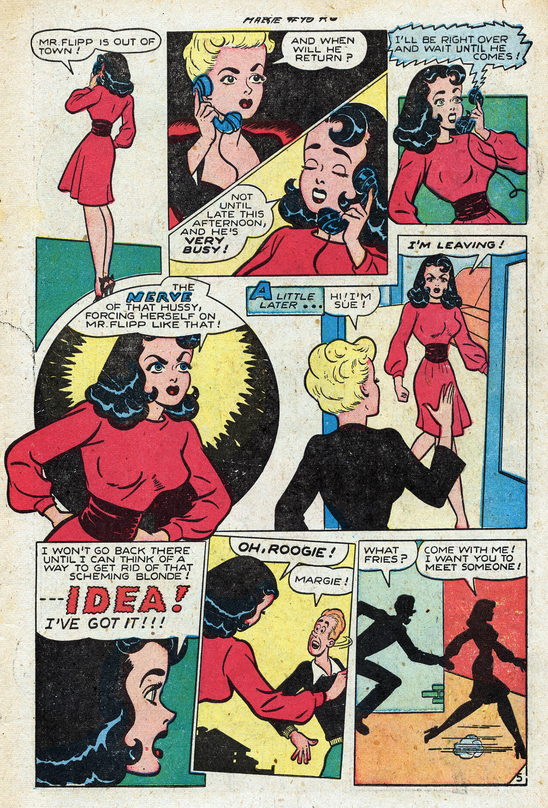 Read online Margie Comics comic -  Issue #40 - 7