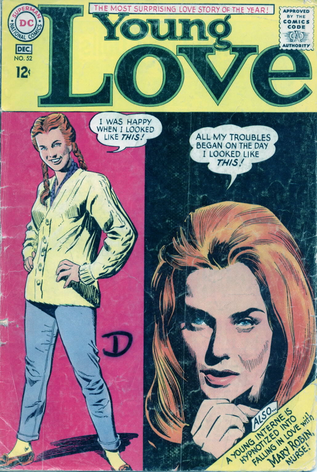 Read online Young Love (1963) comic -  Issue #52 - 1