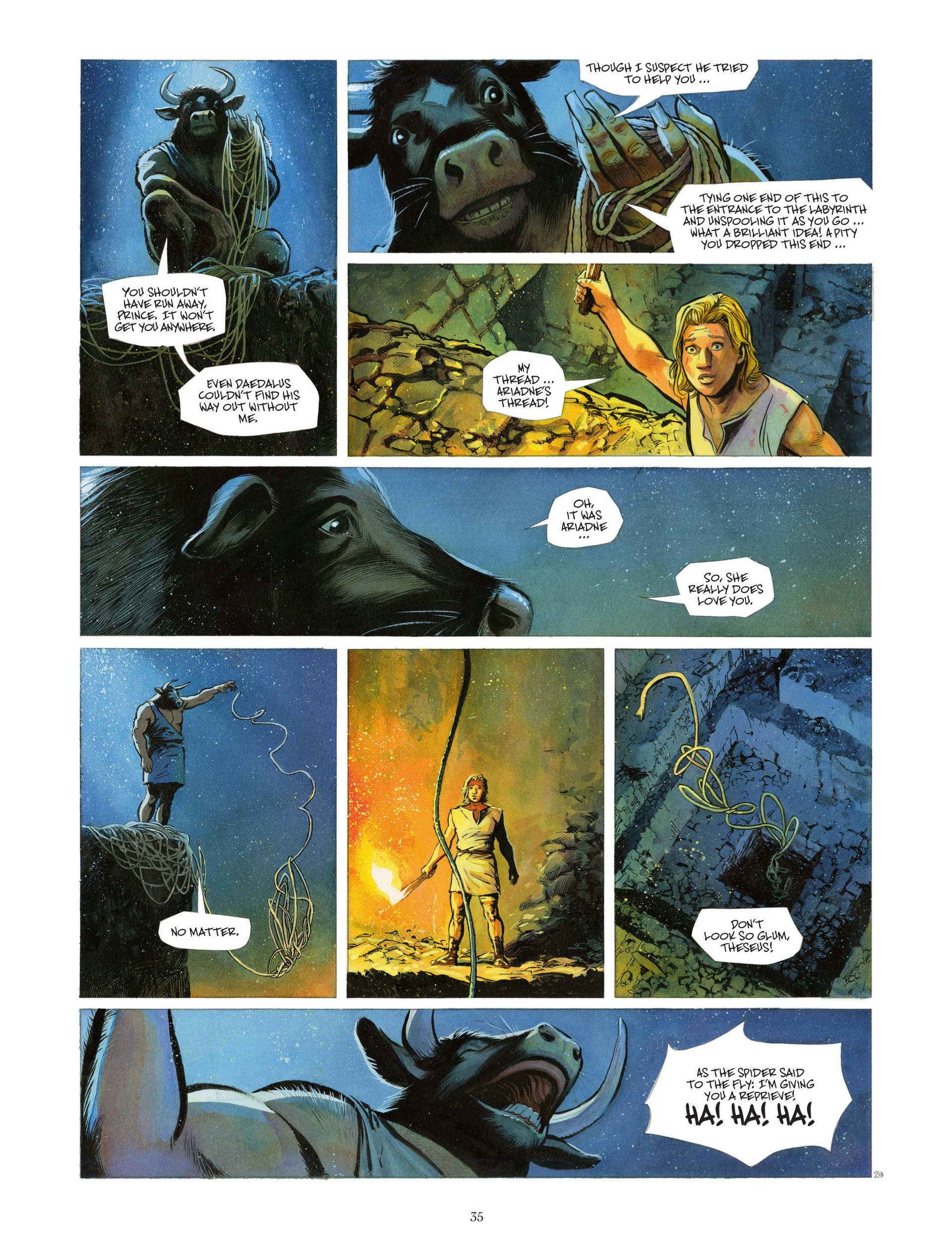 Read online Asterios: The Minotaur comic -  Issue # TPB - 36