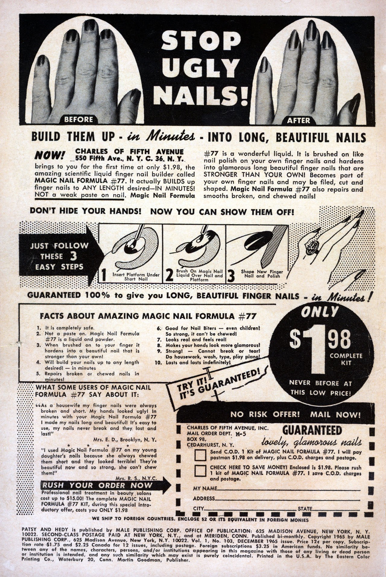 Read online Patsy and Hedy comic -  Issue #103 - 2