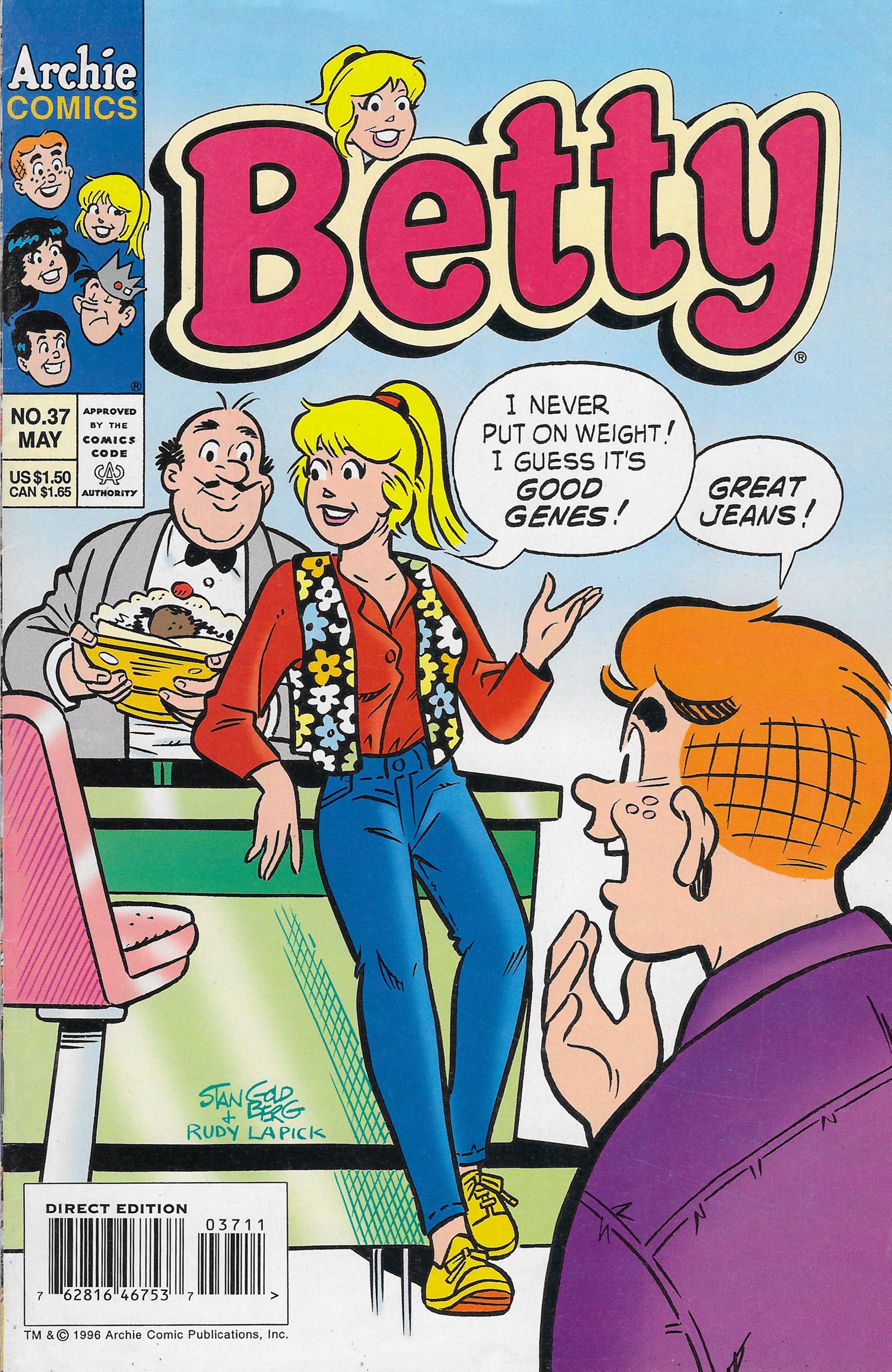 Read online Betty comic -  Issue #37 - 1