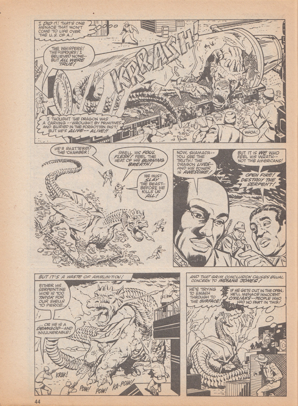 Read online Indiana Jones comic -  Issue #10 - 44