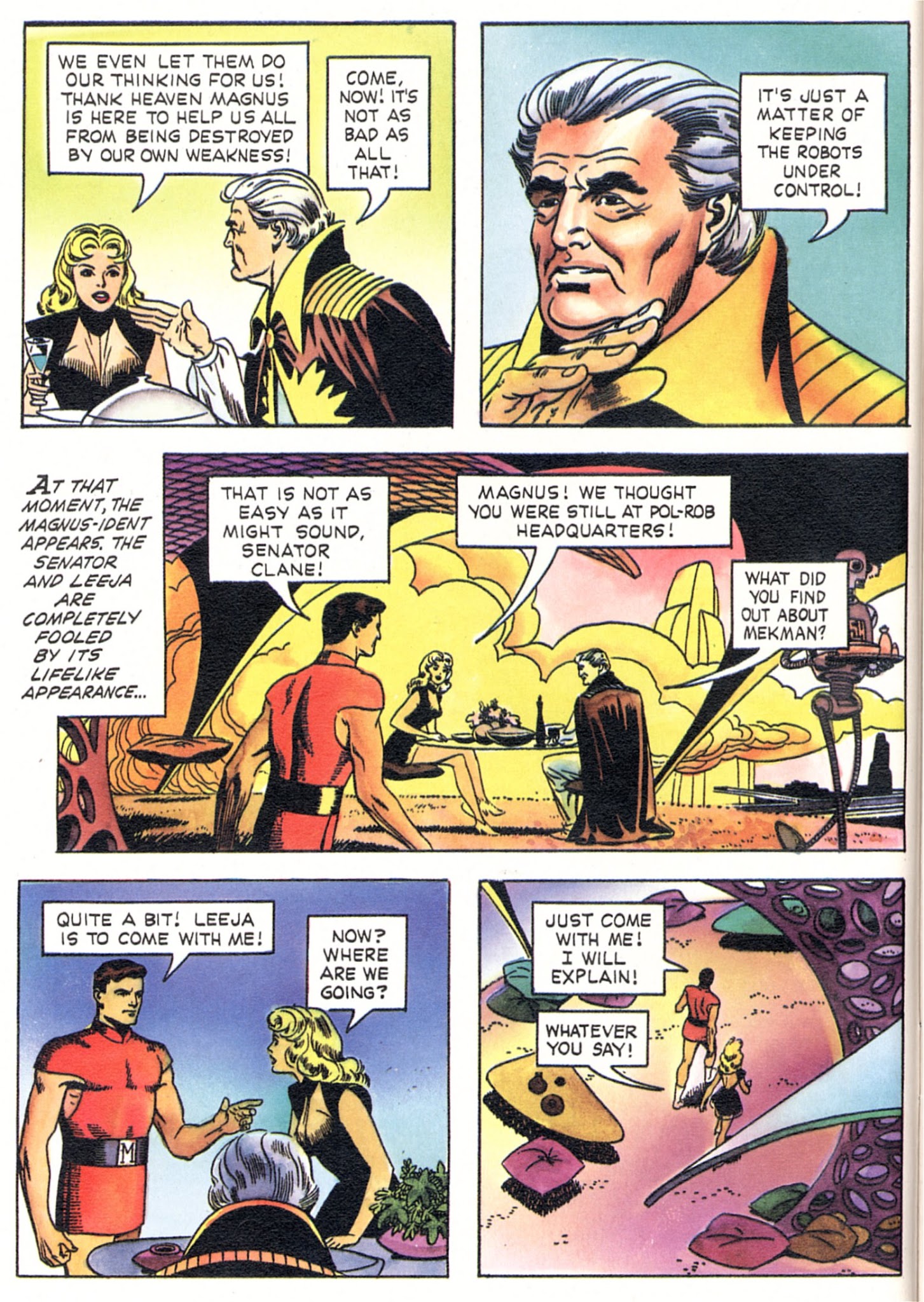 Read online The Original Magnus Robot Fighter comic -  Issue # Full - 8
