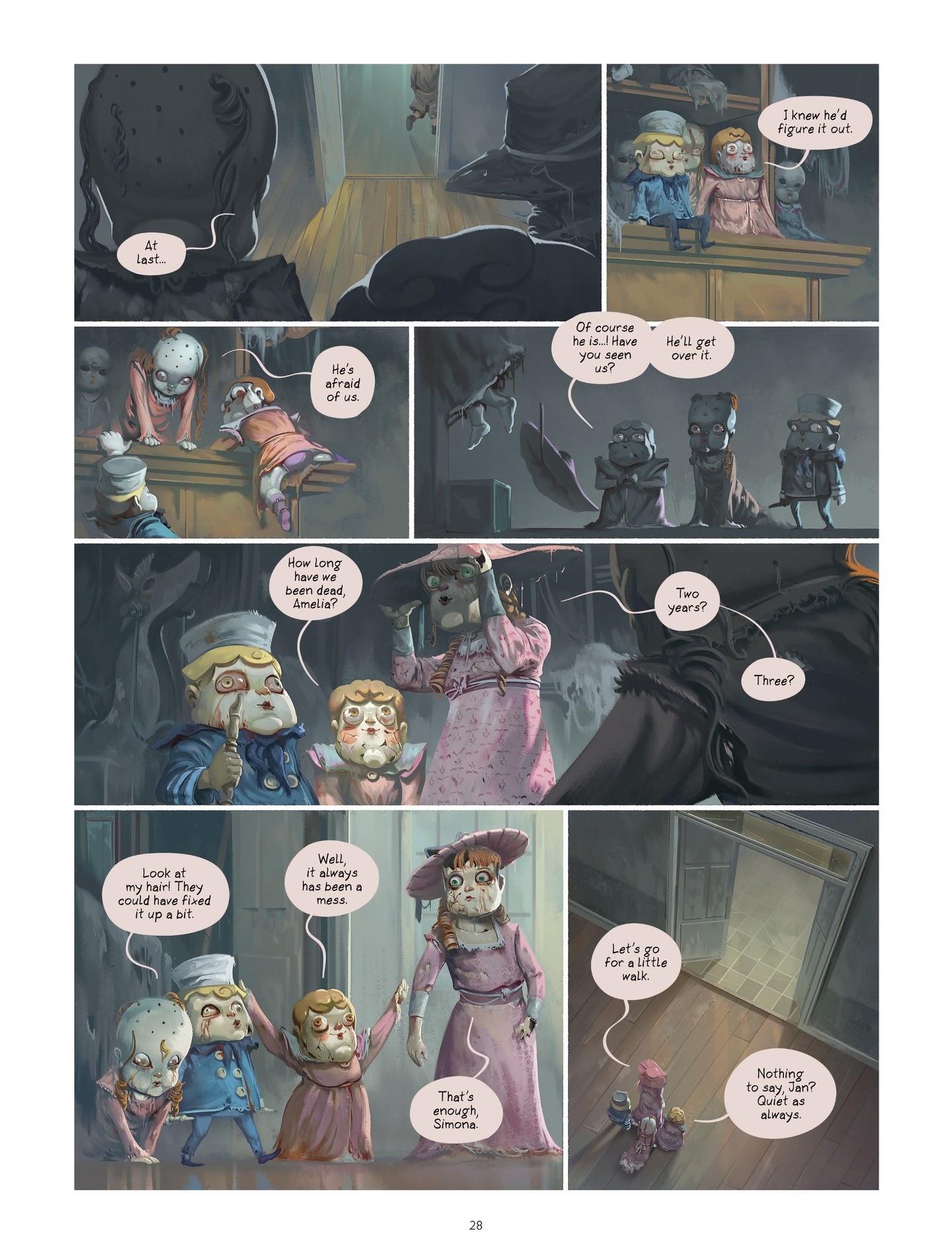 Read online Empty Eyes comic -  Issue # TPB - 28