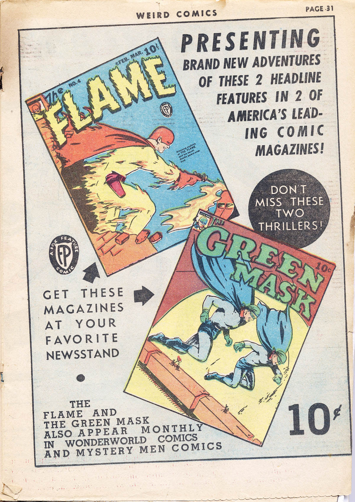 Read online Weird Comics comic -  Issue #13 - 32