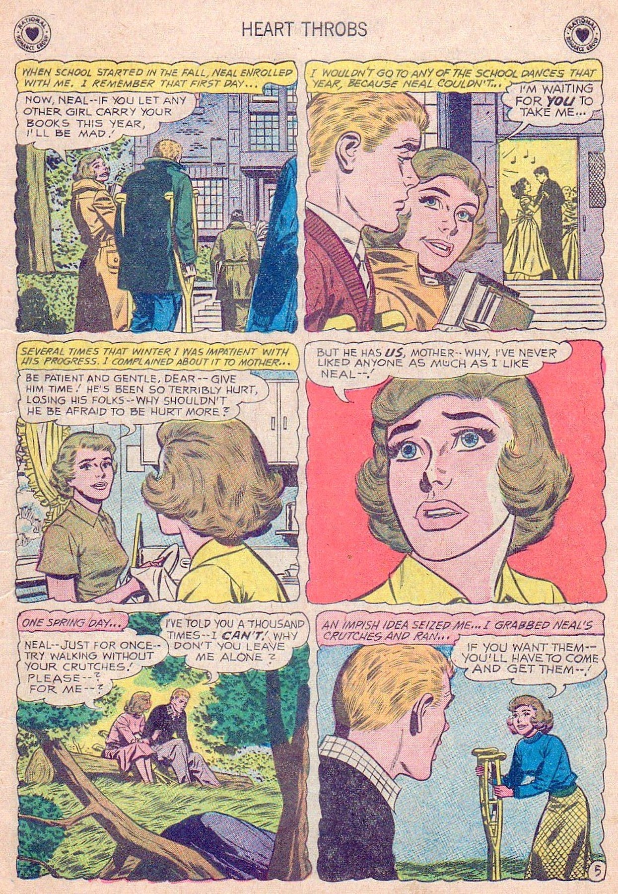 Read online Heart Throbs comic -  Issue #66 - 7