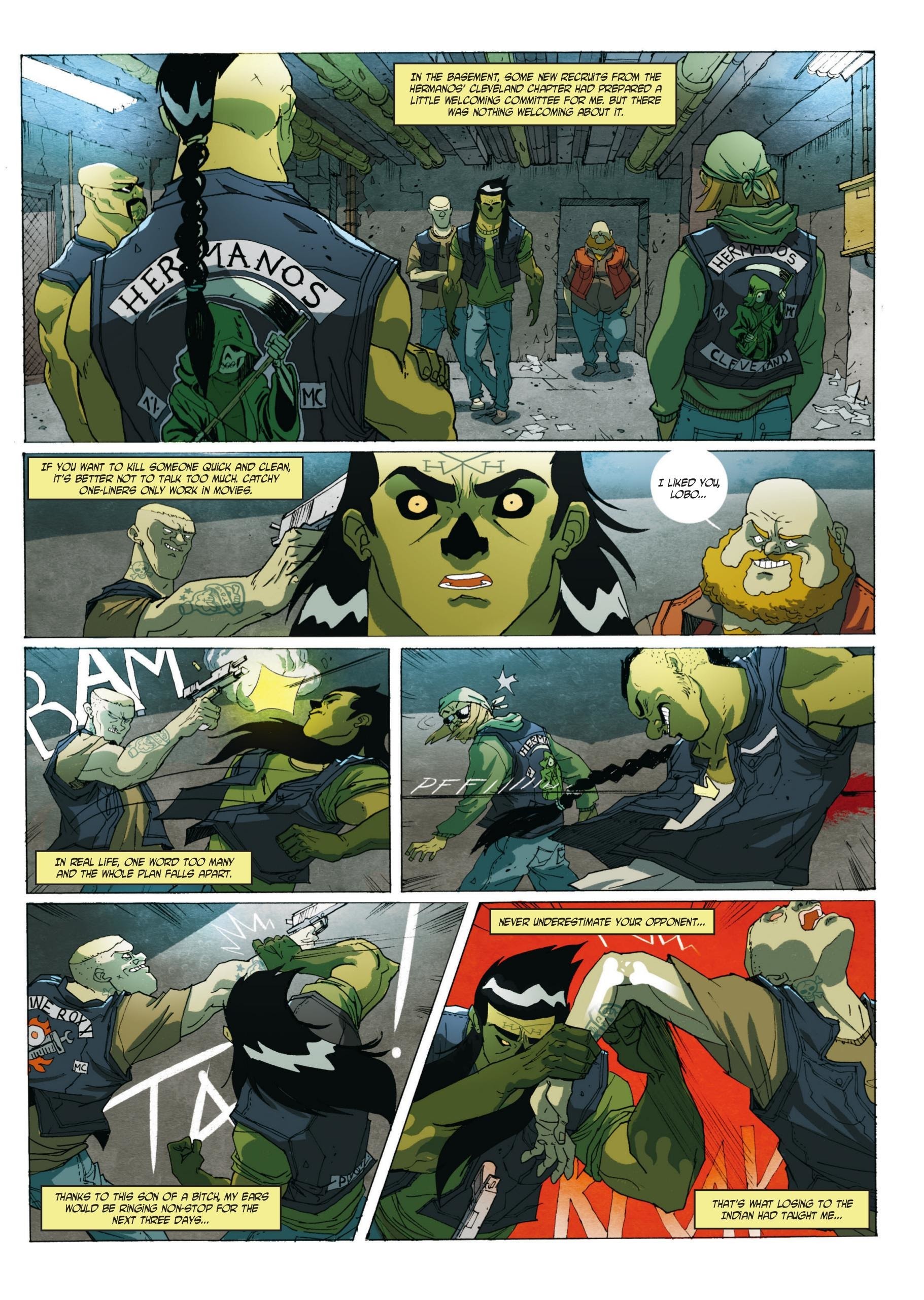 Read online Puta Madre comic -  Issue #4 - 28