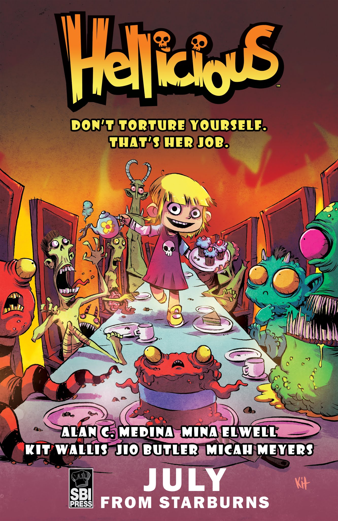 Read online Free Comic Book Day 2018 comic -  Issue # Starburns Presents - 19