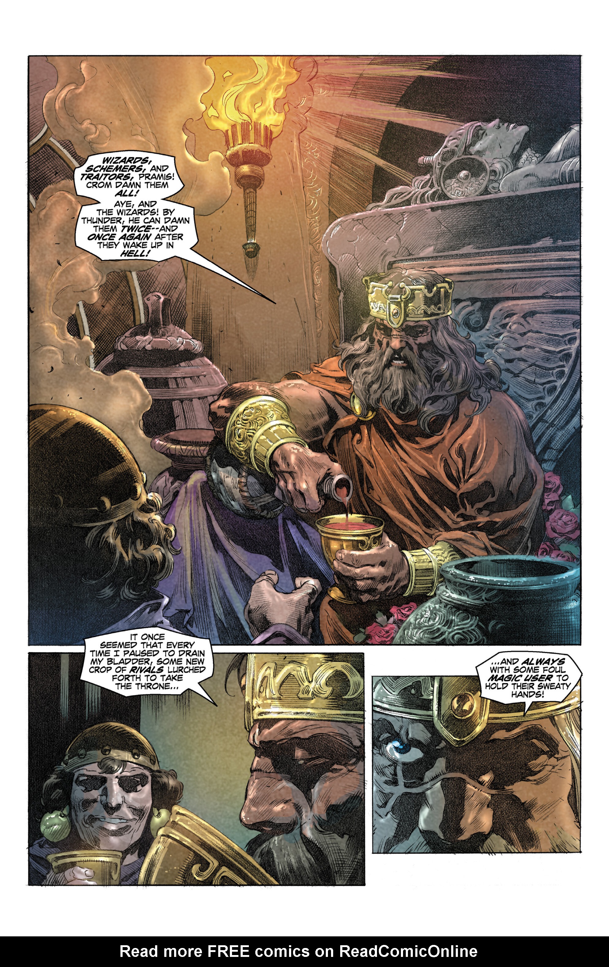 Read online King Conan Chronicles Epic Collection comic -  Issue # Wolves And Dragons (Part 1) - 38