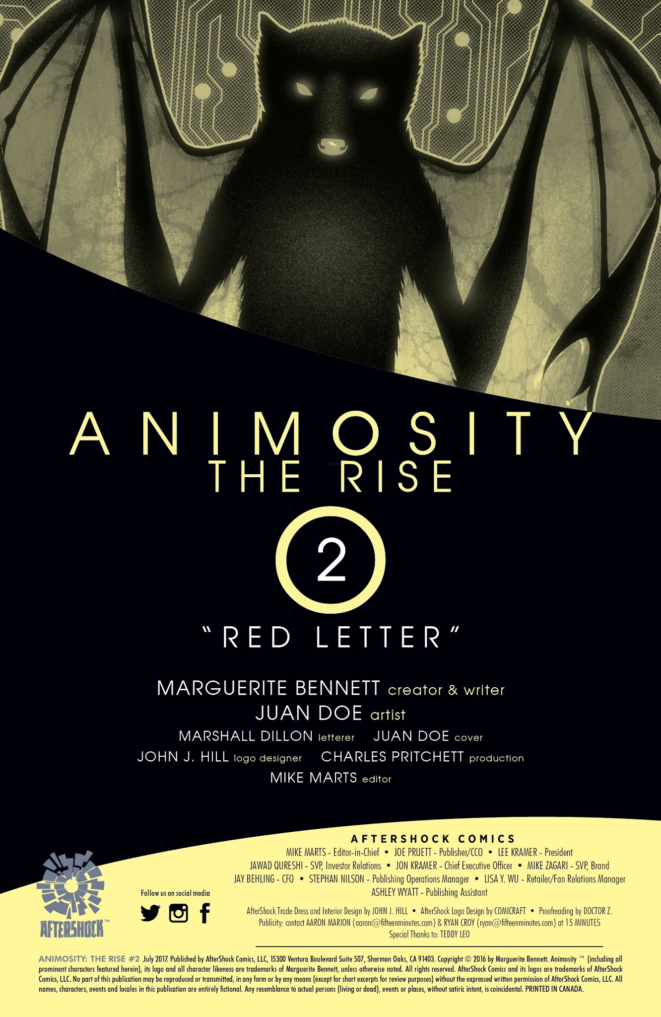 Read online Animosity: The Rise comic -  Issue #2 - 2