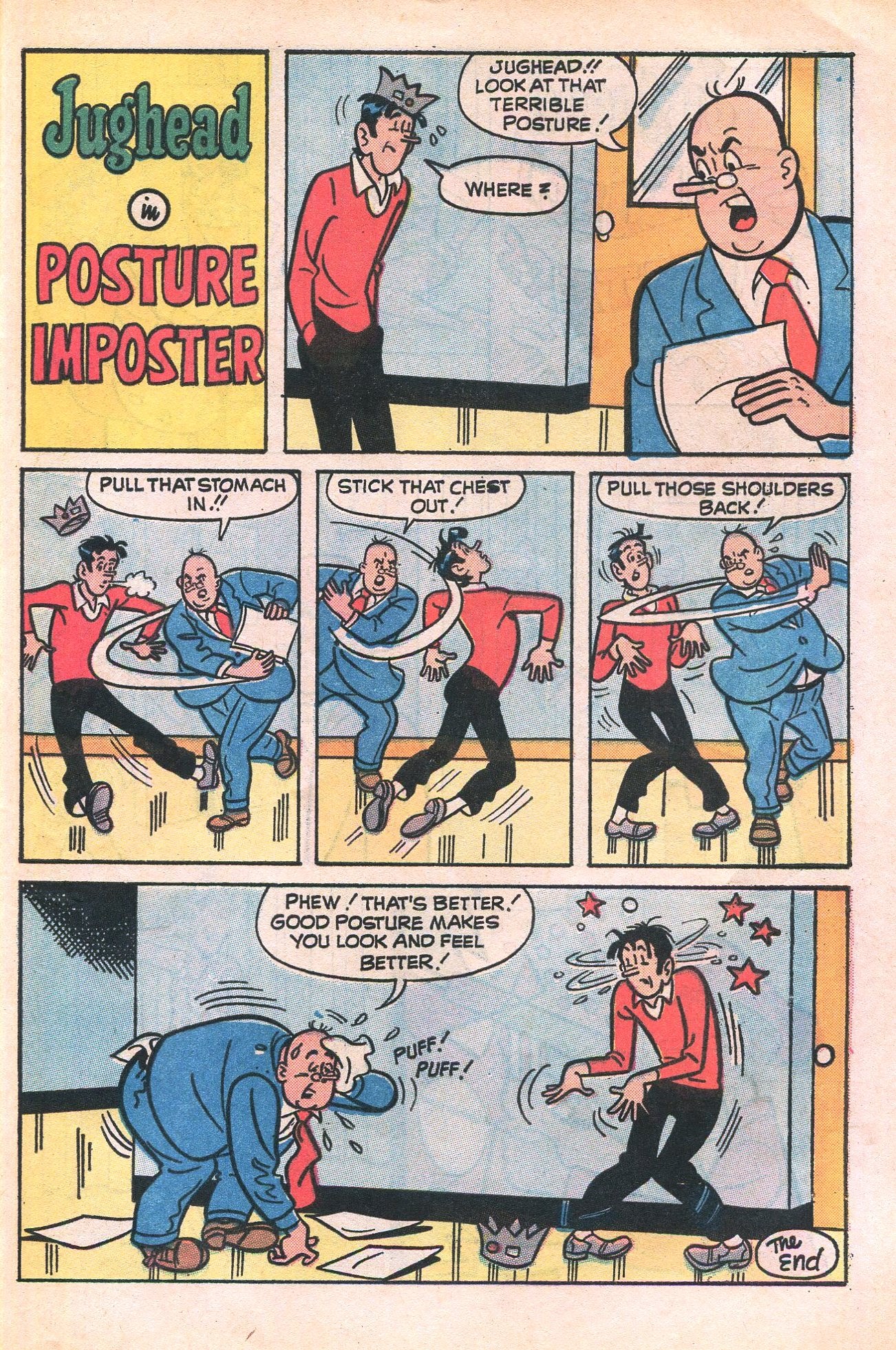 Read online Jughead's Jokes comic -  Issue #37 - 45