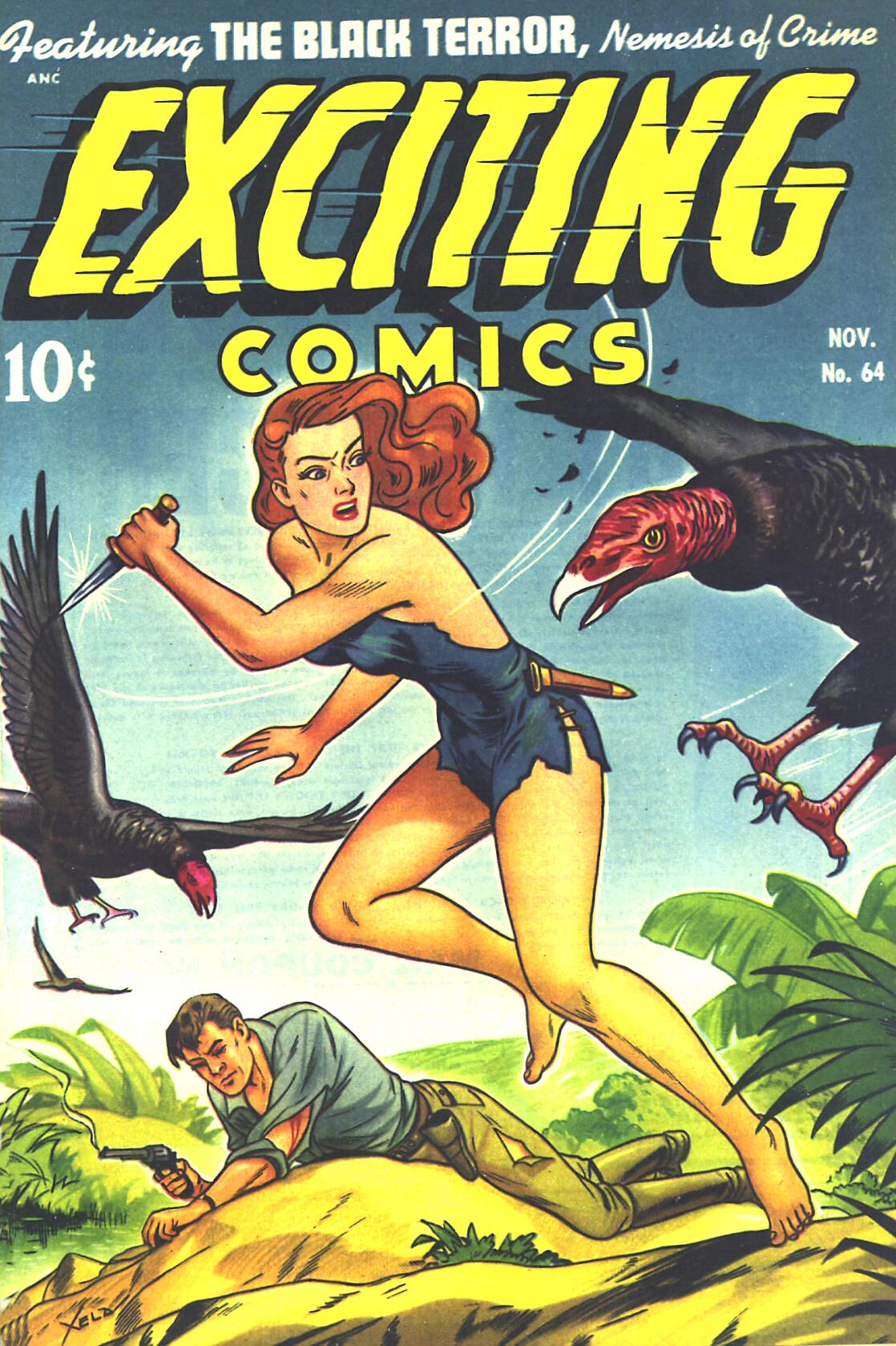 Read online Exciting Comics comic -  Issue #64 - 1