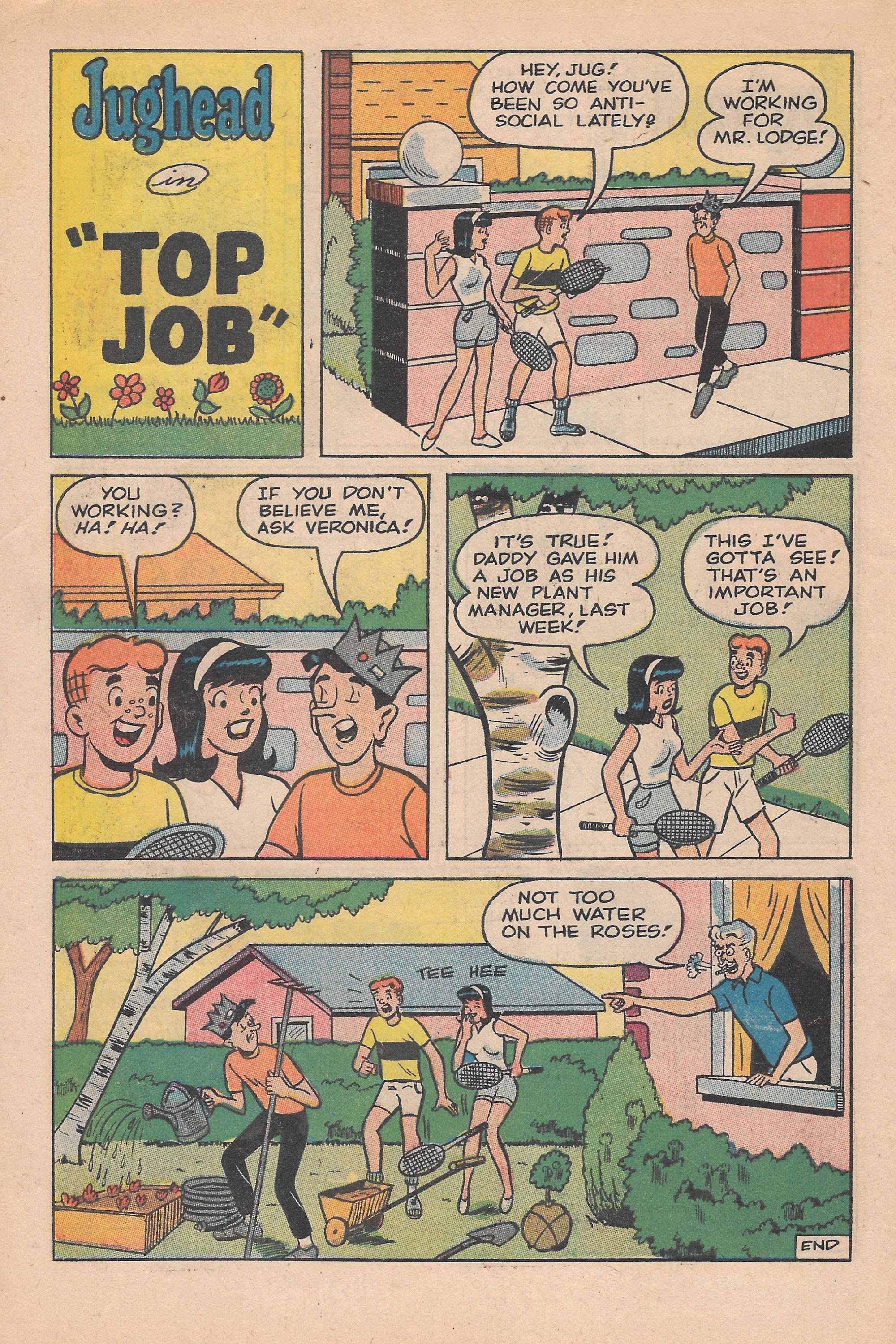 Read online Jughead's Jokes comic -  Issue #1 - 6