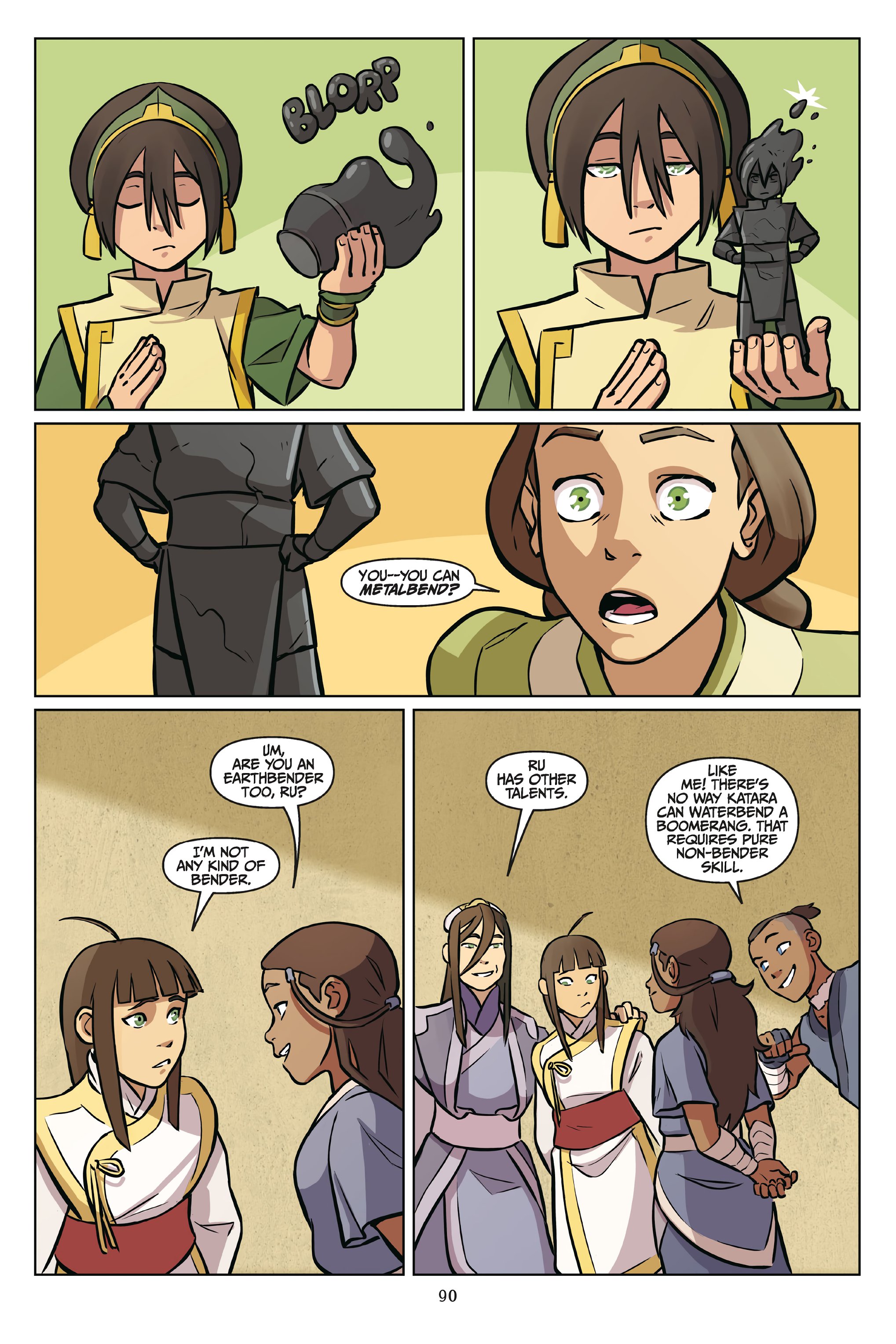 Read online Nickelodeon Avatar: The Last Airbender - Imbalance comic -  Issue # _Omnibus (Part 1) - 91