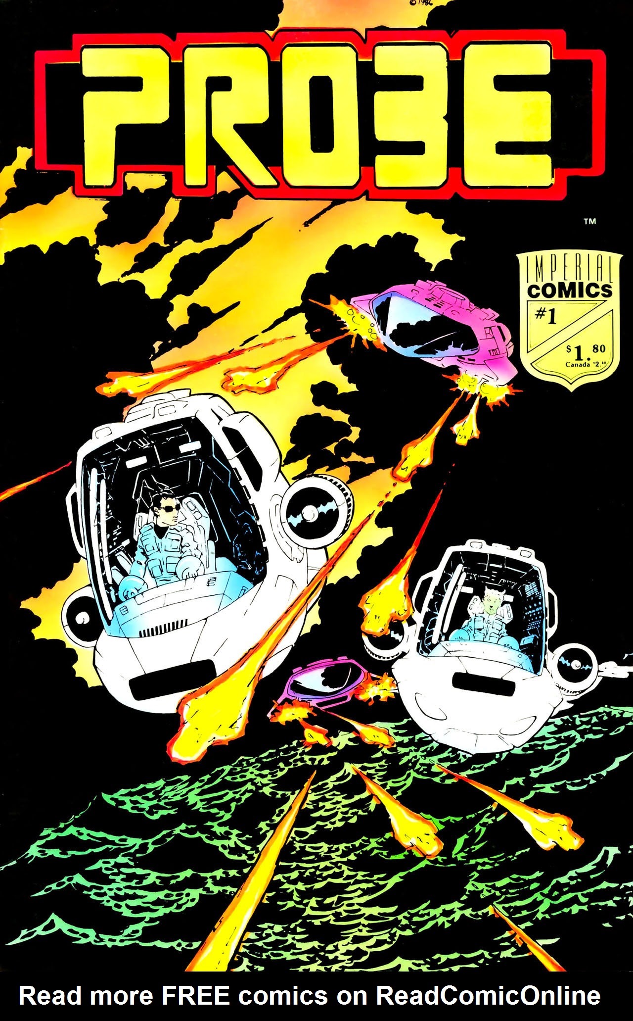 Read online Probe comic -  Issue #1 - 1