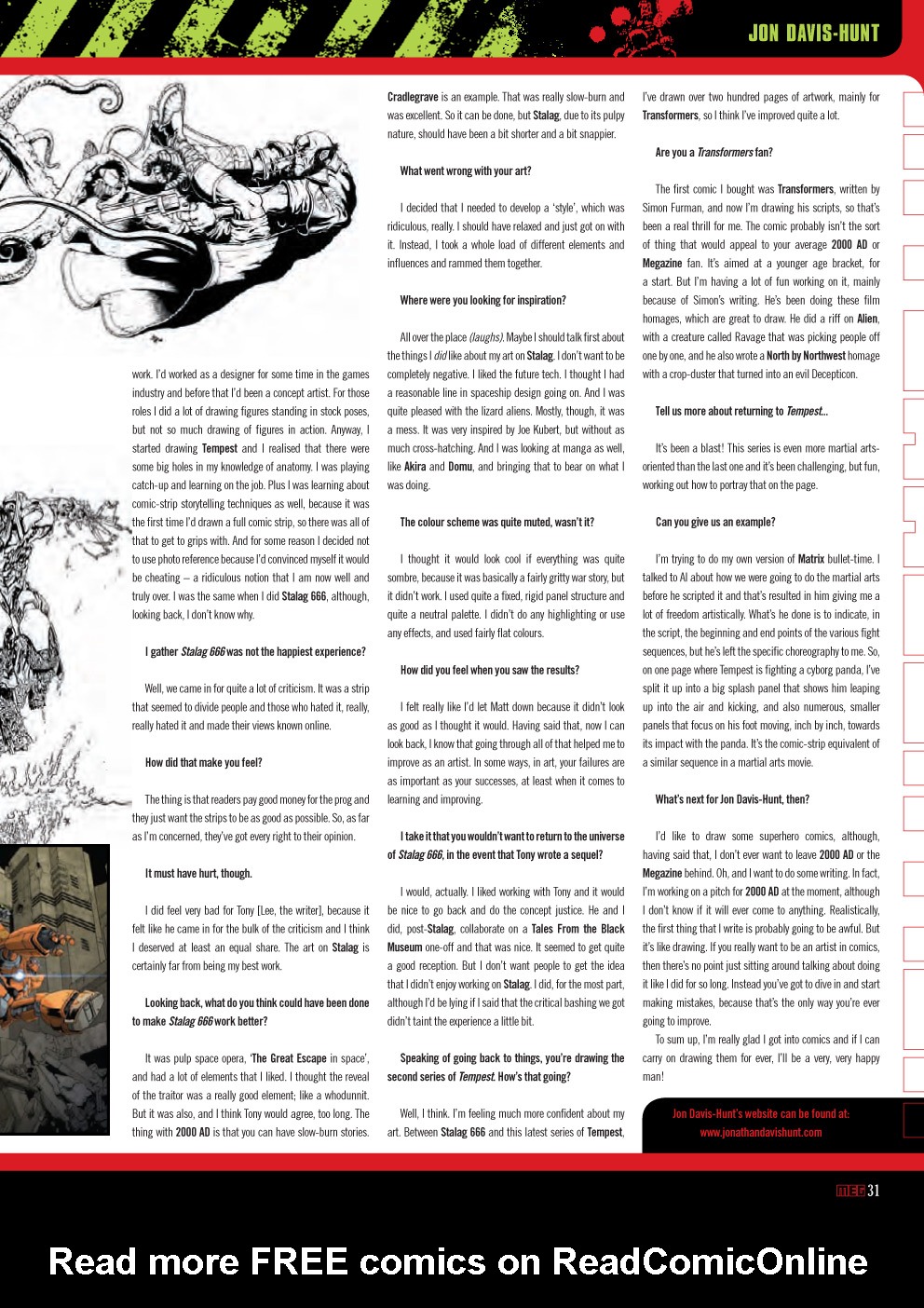 Read online Judge Dredd Megazine (Vol. 5) comic -  Issue #294 - 31