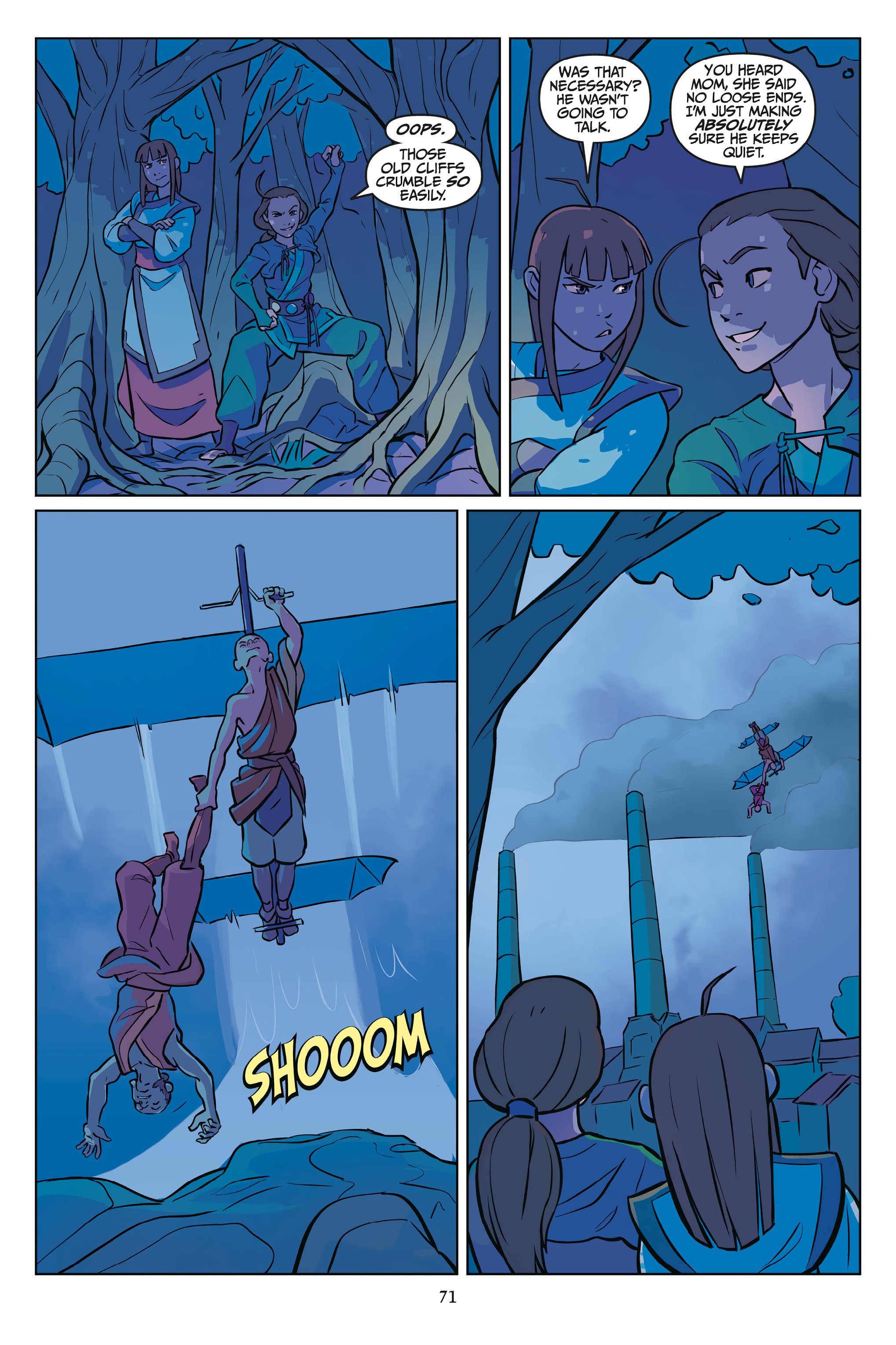 Read online Nickelodeon Avatar: The Last Airbender - Imbalance comic -  Issue # _Omnibus (Part 1) - 72