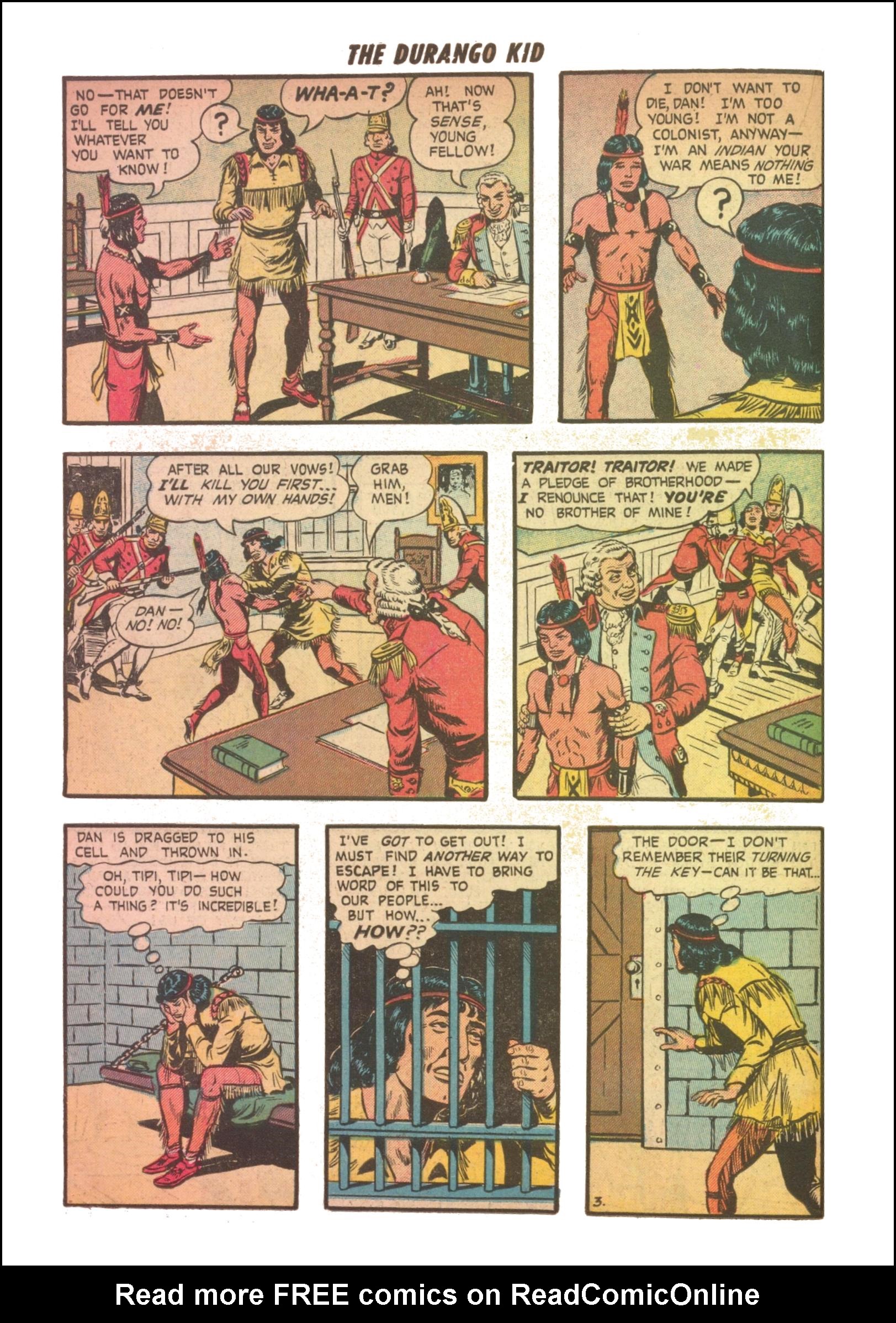 Read online Charles Starrett as The Durango Kid comic -  Issue #28 - 22