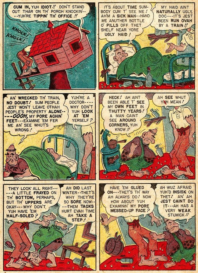 Read online Babe (1948) comic -  Issue #10 - 18