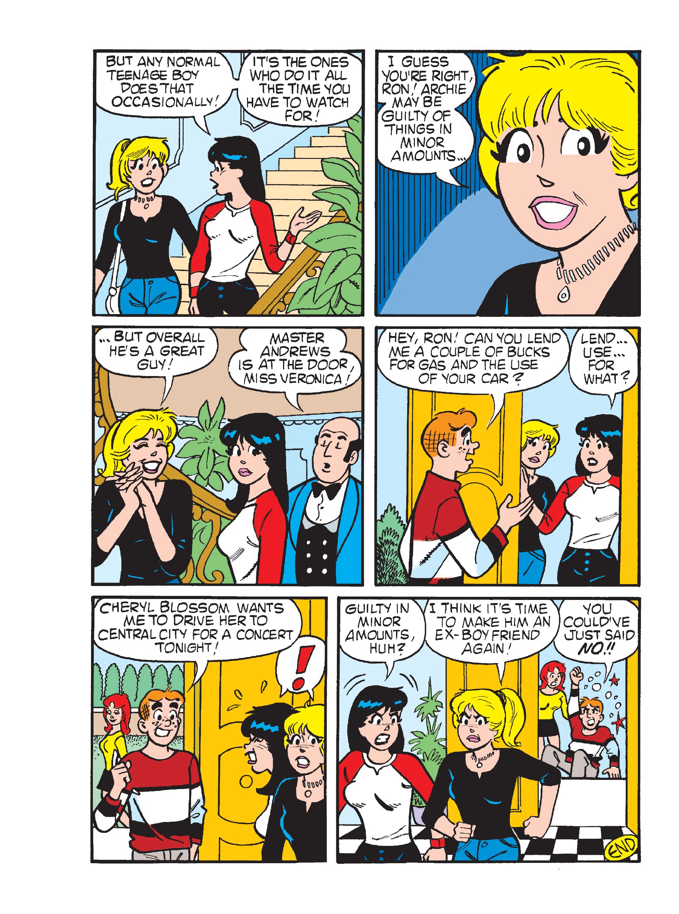 Read online World of Betty & Veronica Digest comic -  Issue #7 - 128