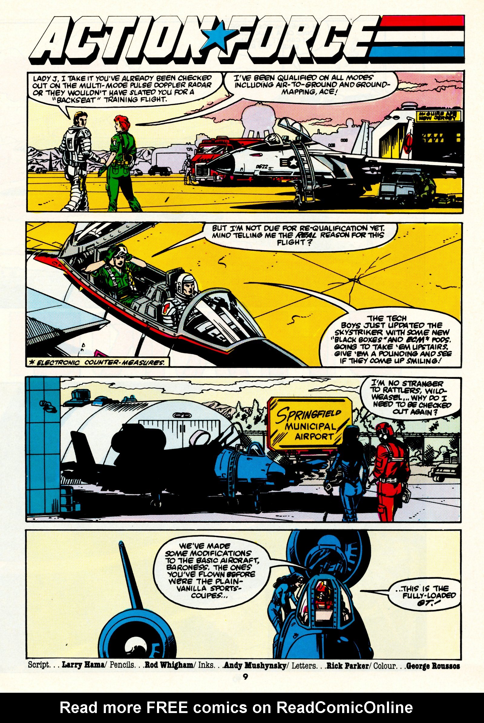 Read online Action Force comic -  Issue #3 - 9